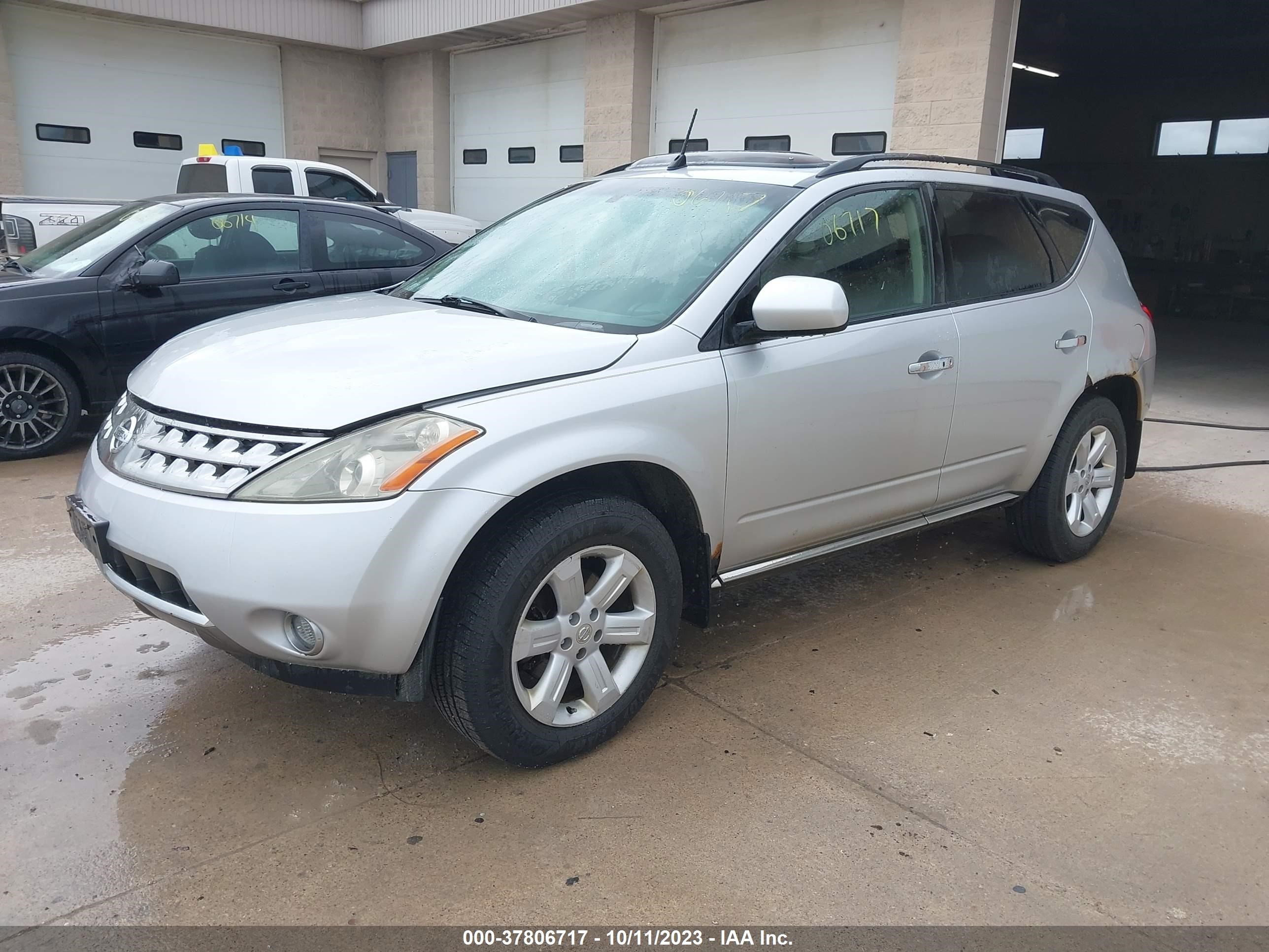 Photo 1 VIN: JN8AZ08WX6W531431 - NISSAN MURANO 