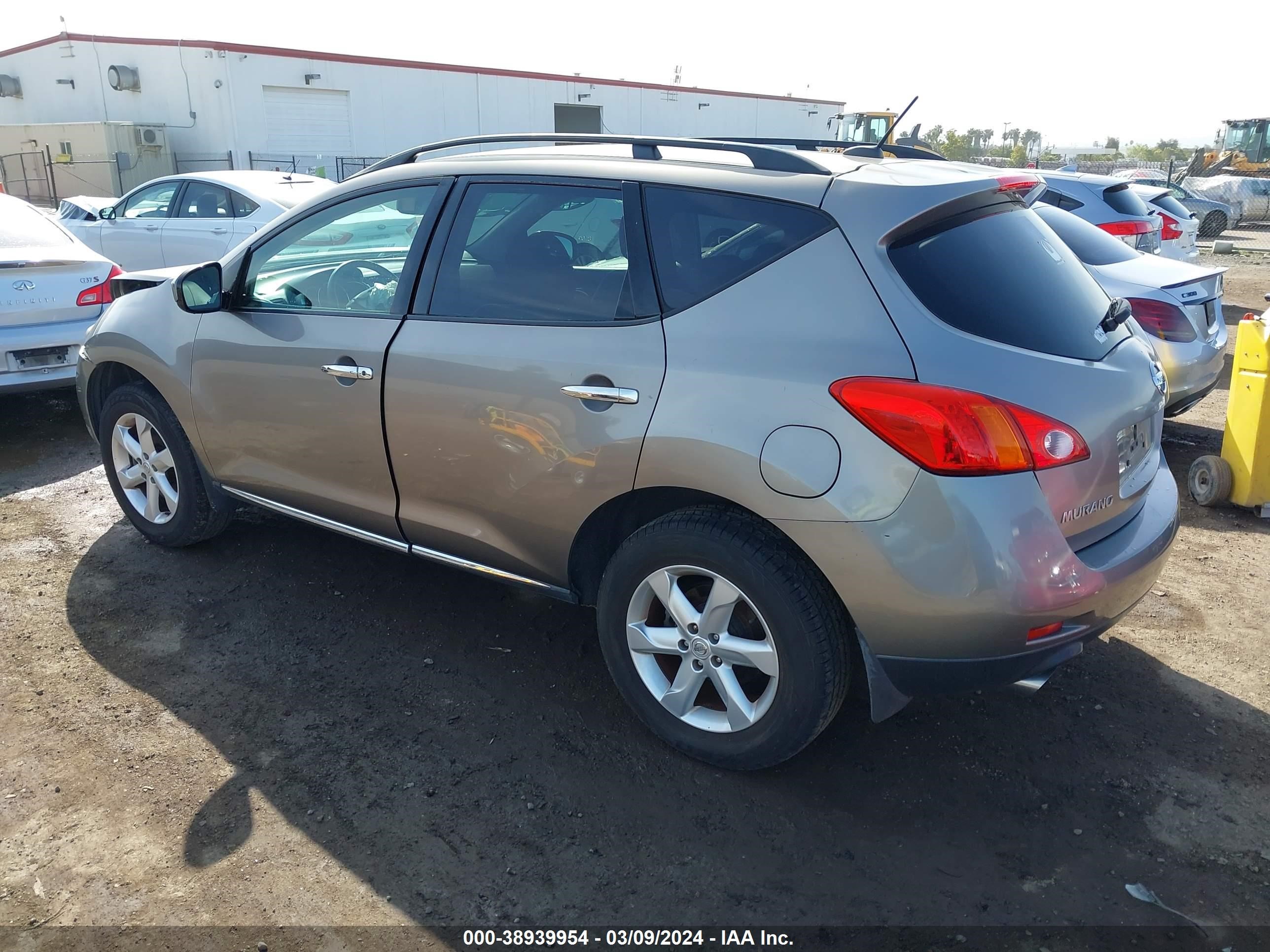 Photo 2 VIN: JN8AZ18U09W025549 - NISSAN MURANO 