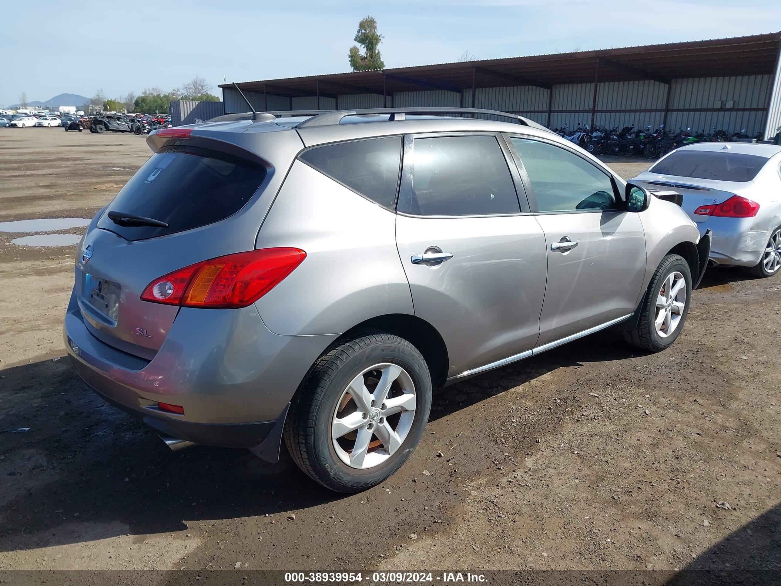 Photo 3 VIN: JN8AZ18U09W025549 - NISSAN MURANO 