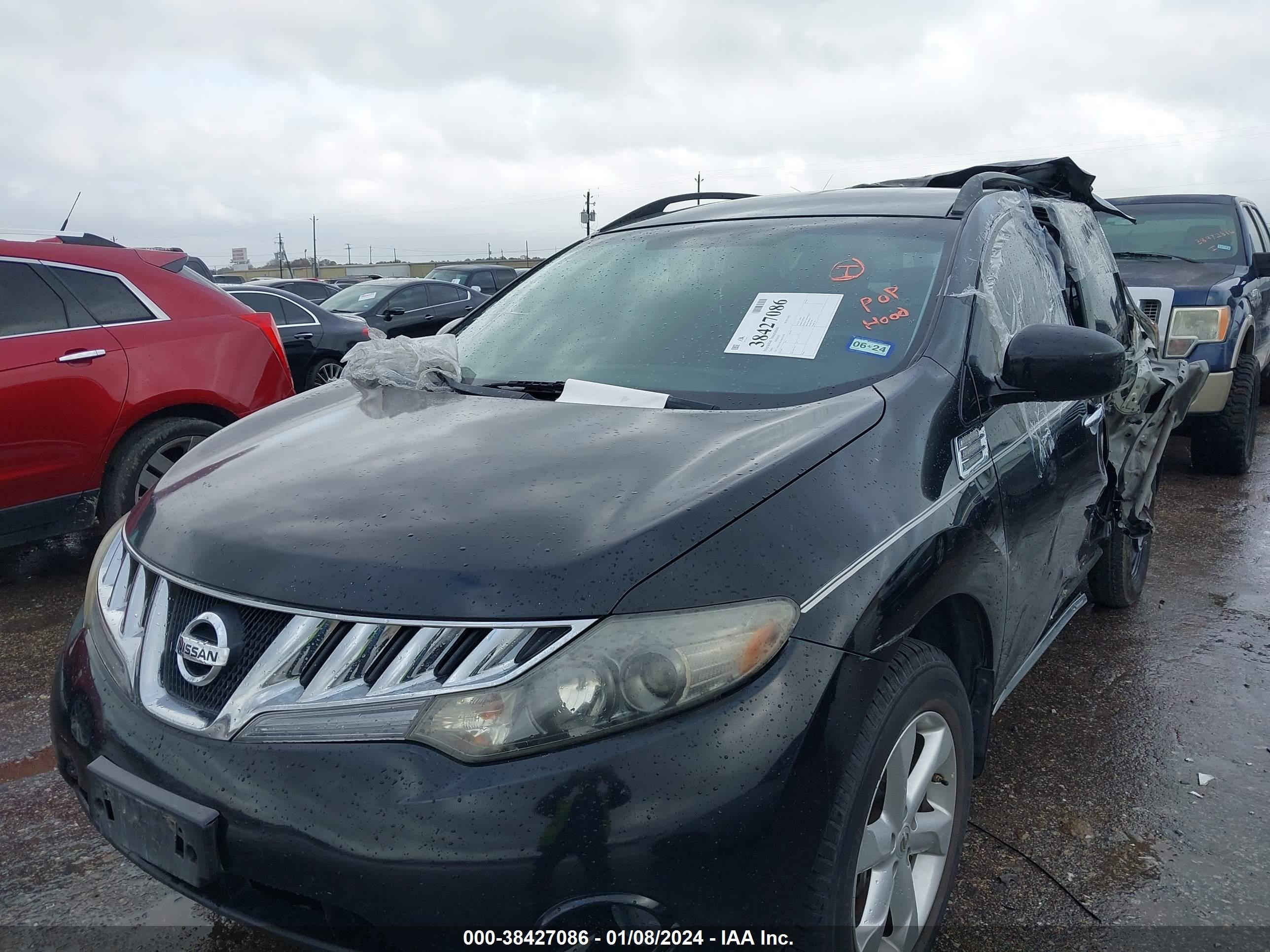 Photo 1 VIN: JN8AZ18U39W017008 - NISSAN MURANO 