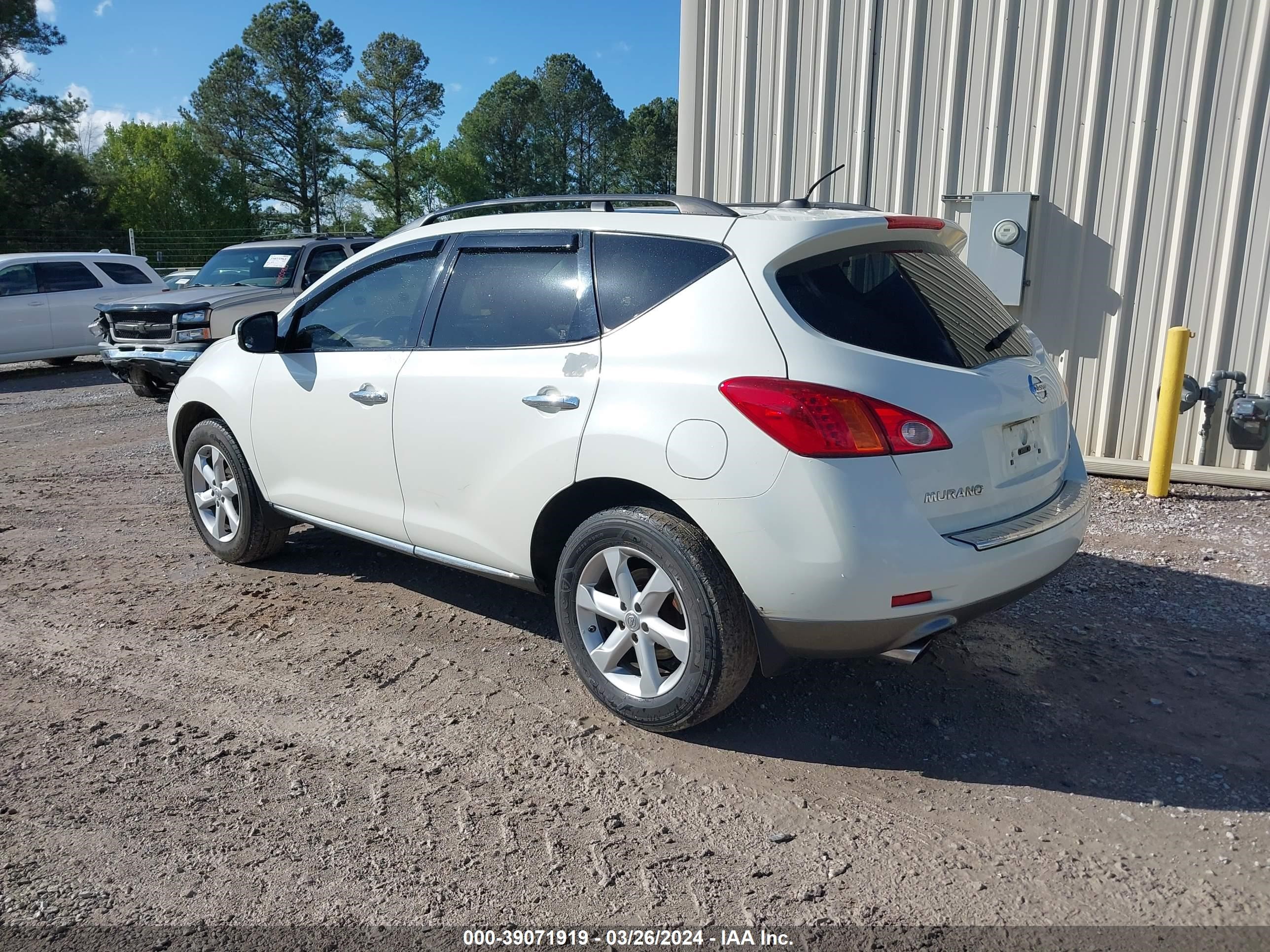 Photo 2 VIN: JN8AZ18U49W025621 - NISSAN MURANO 