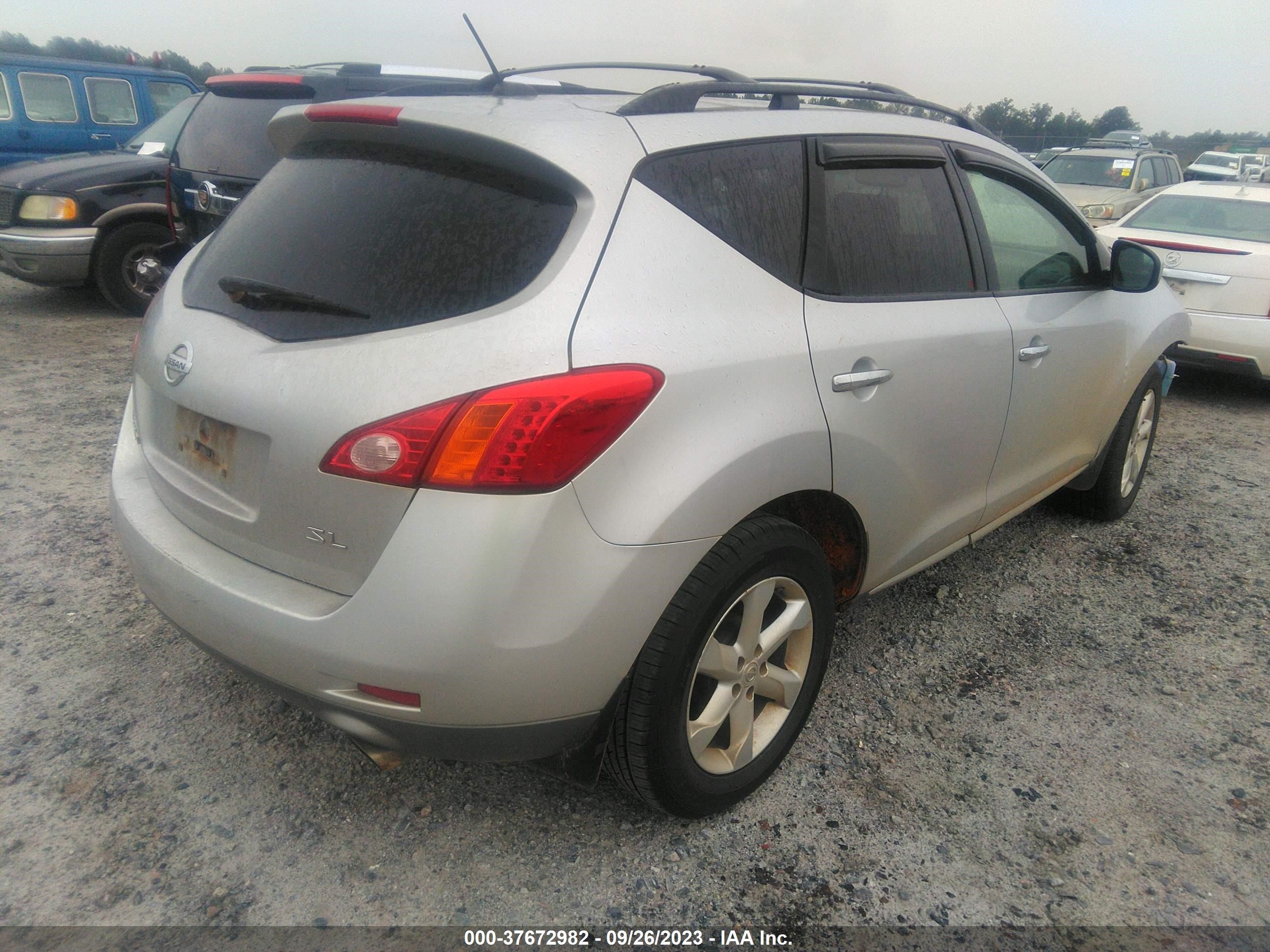 Photo 3 VIN: JN8AZ18U59W000548 - NISSAN MURANO 