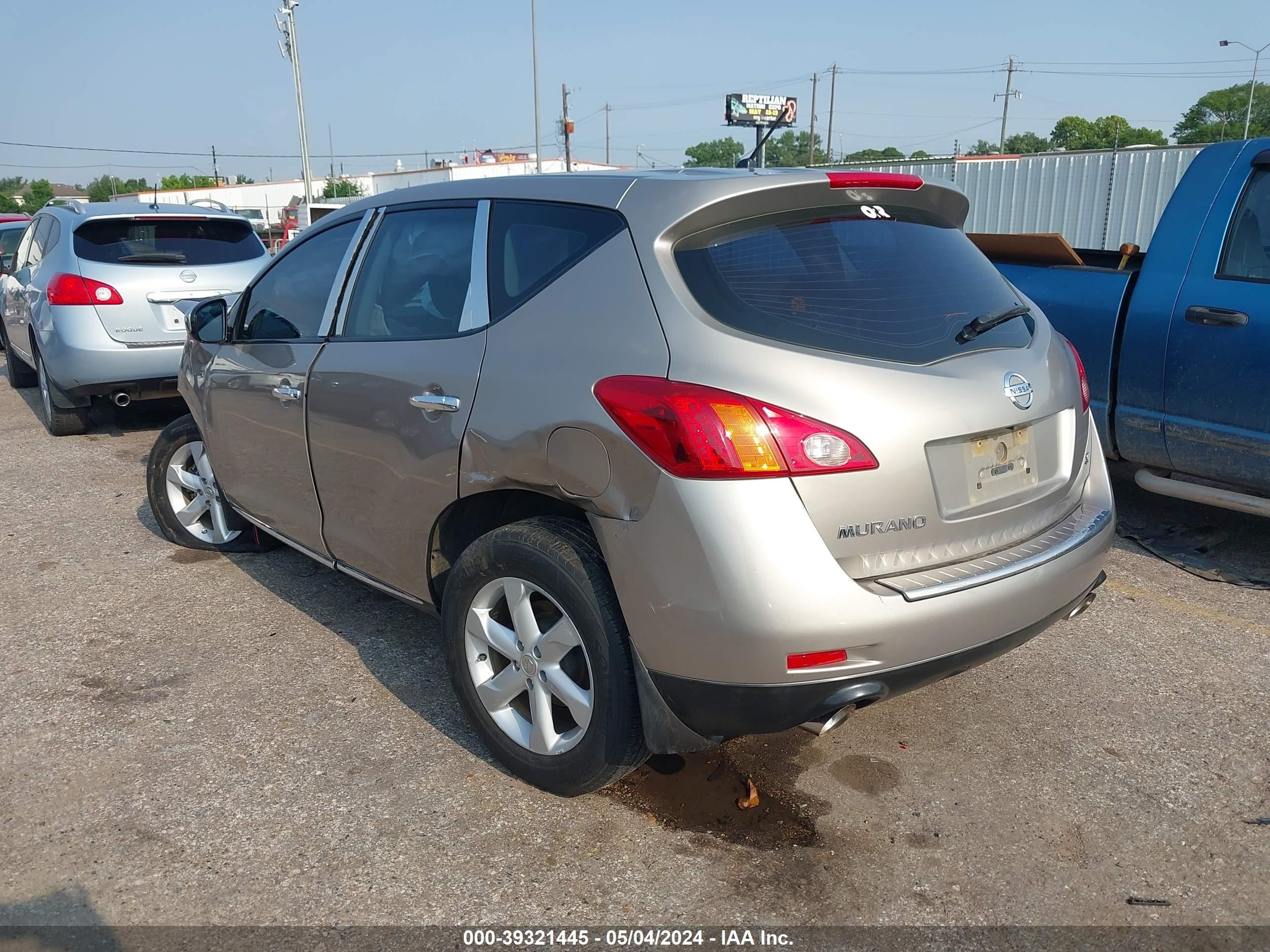 Photo 2 VIN: JN8AZ18U59W102724 - NISSAN MURANO 