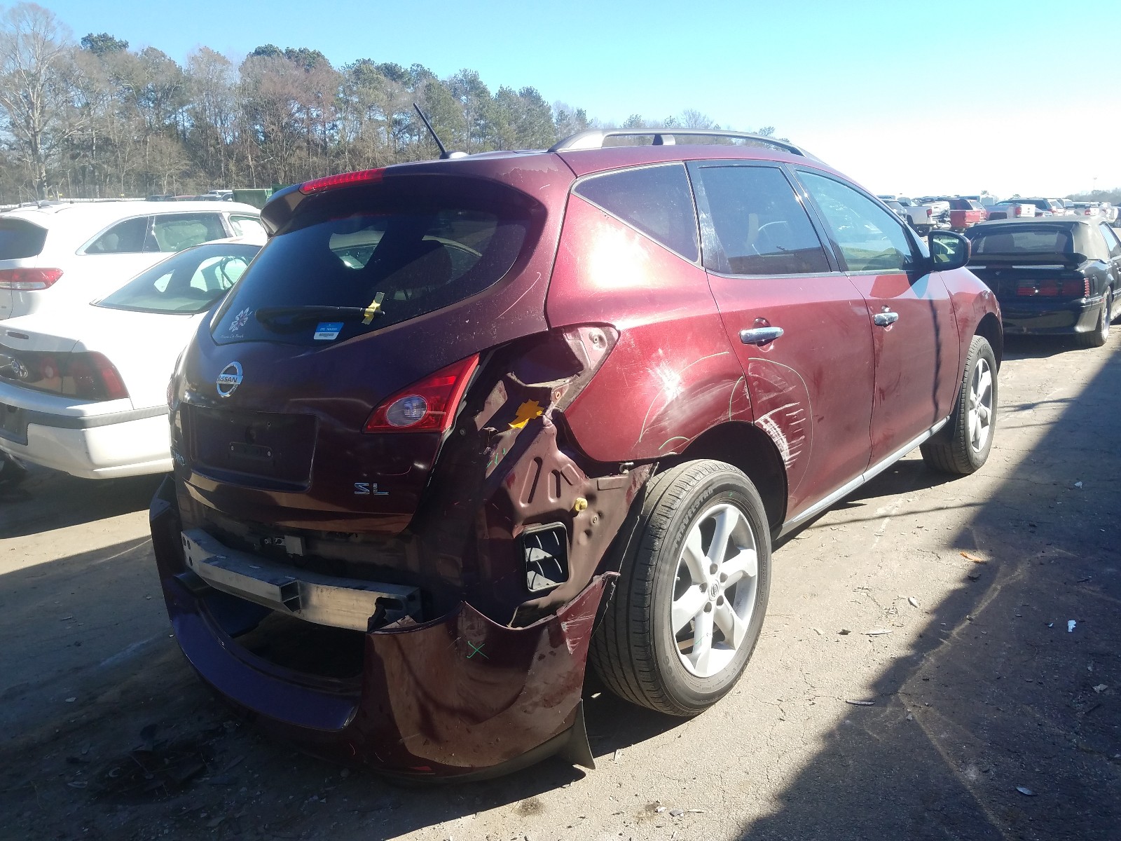 Photo 3 VIN: JN8AZ18U69W013387 - NISSAN MURANO S 