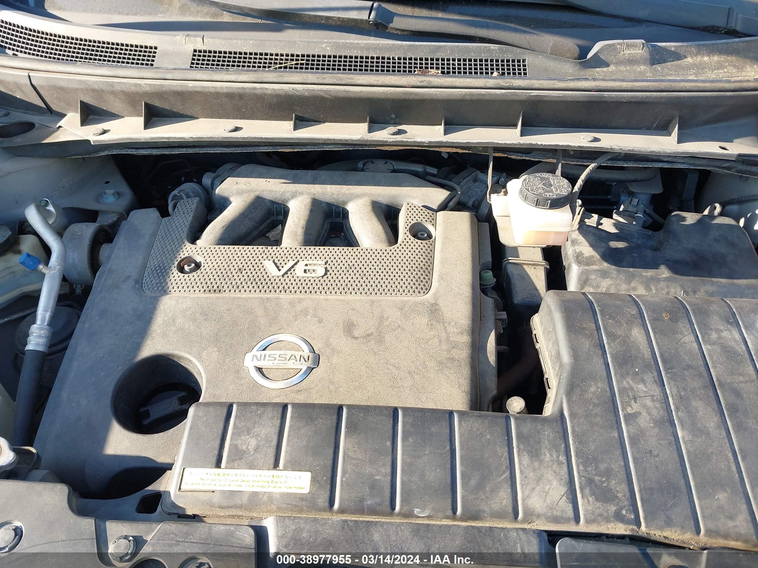 Photo 9 VIN: JN8AZ18U79W023085 - NISSAN MURANO 