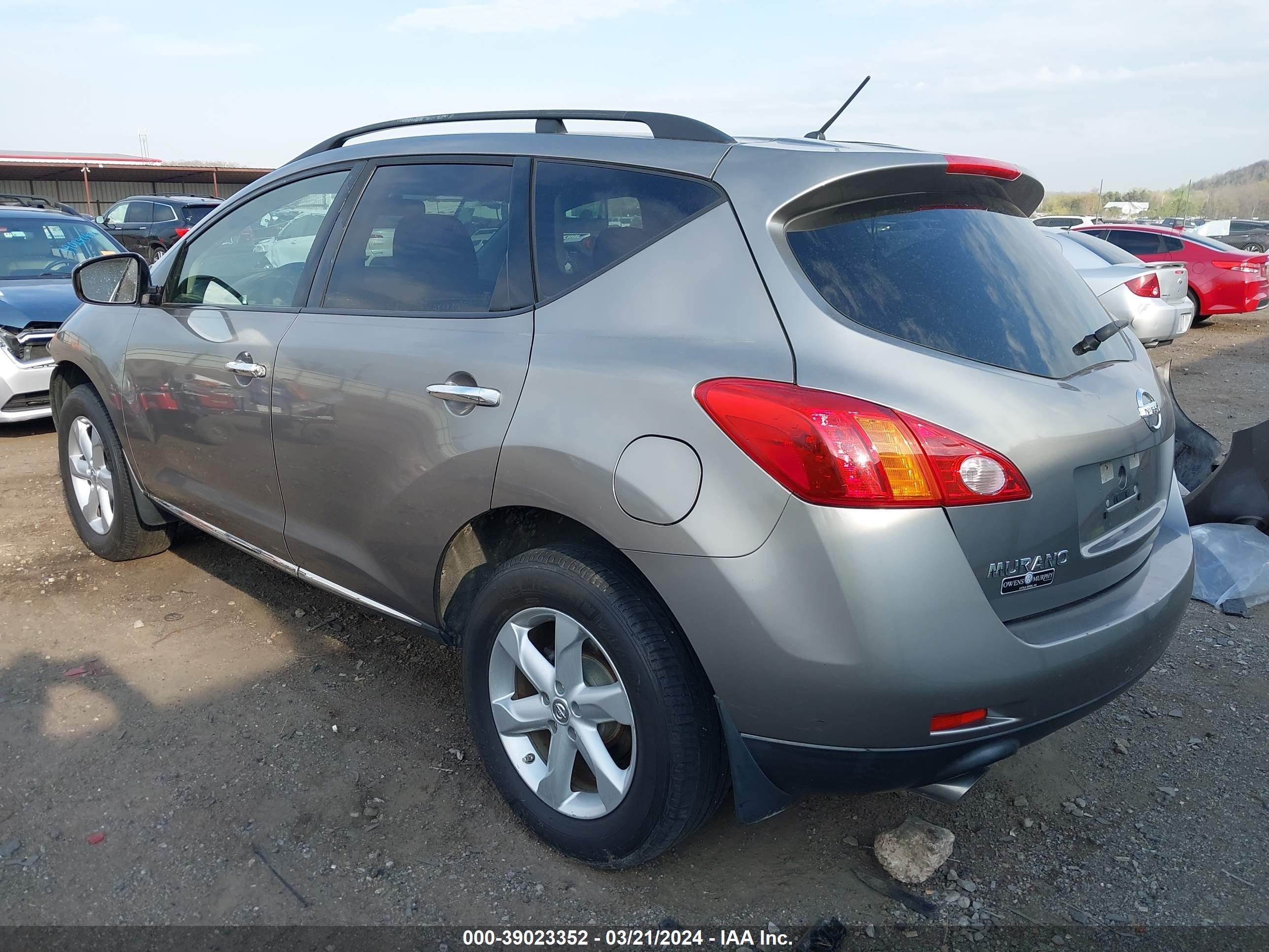 Photo 2 VIN: JN8AZ18U99W101141 - NISSAN MURANO 