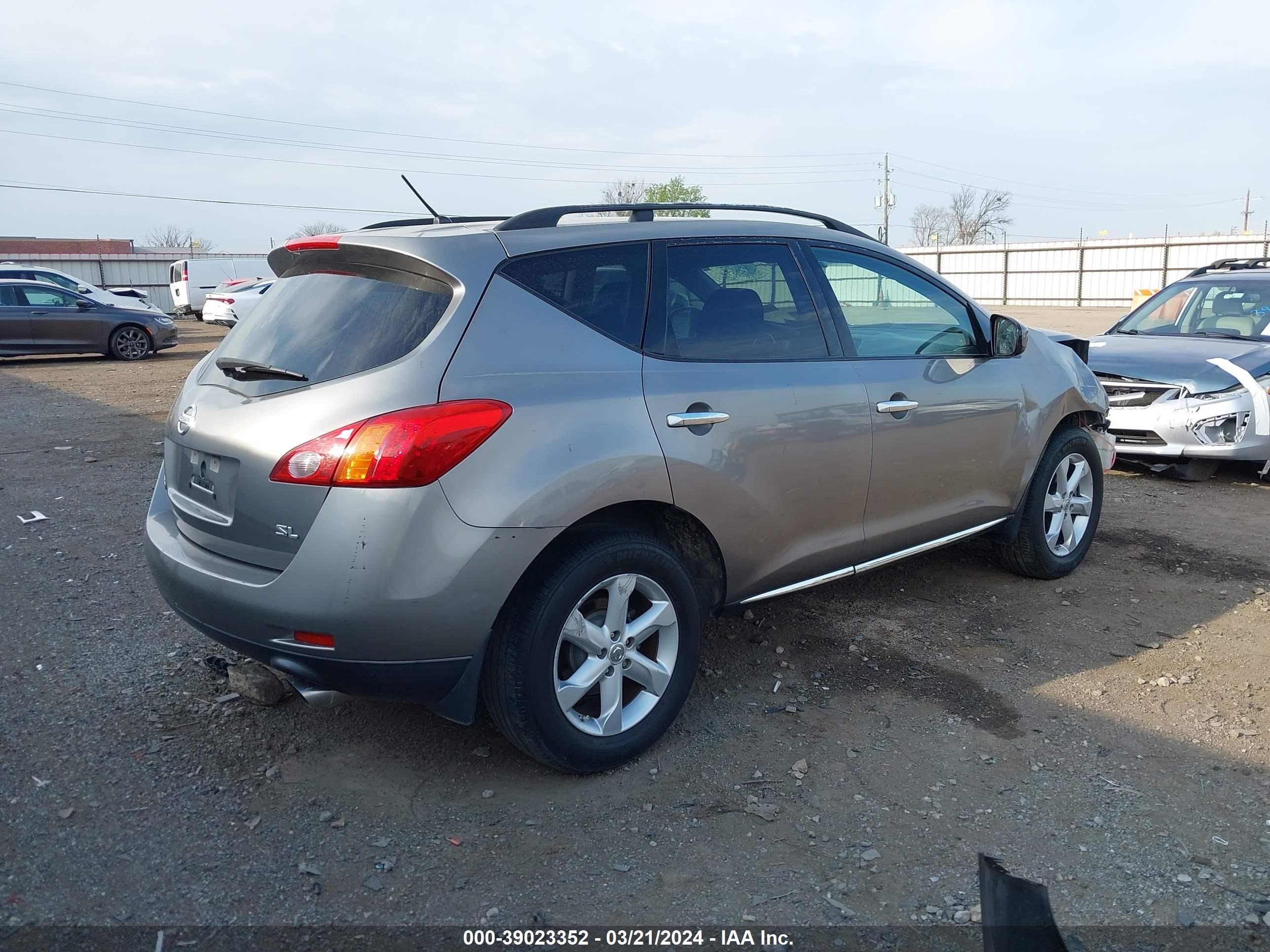 Photo 3 VIN: JN8AZ18U99W101141 - NISSAN MURANO 