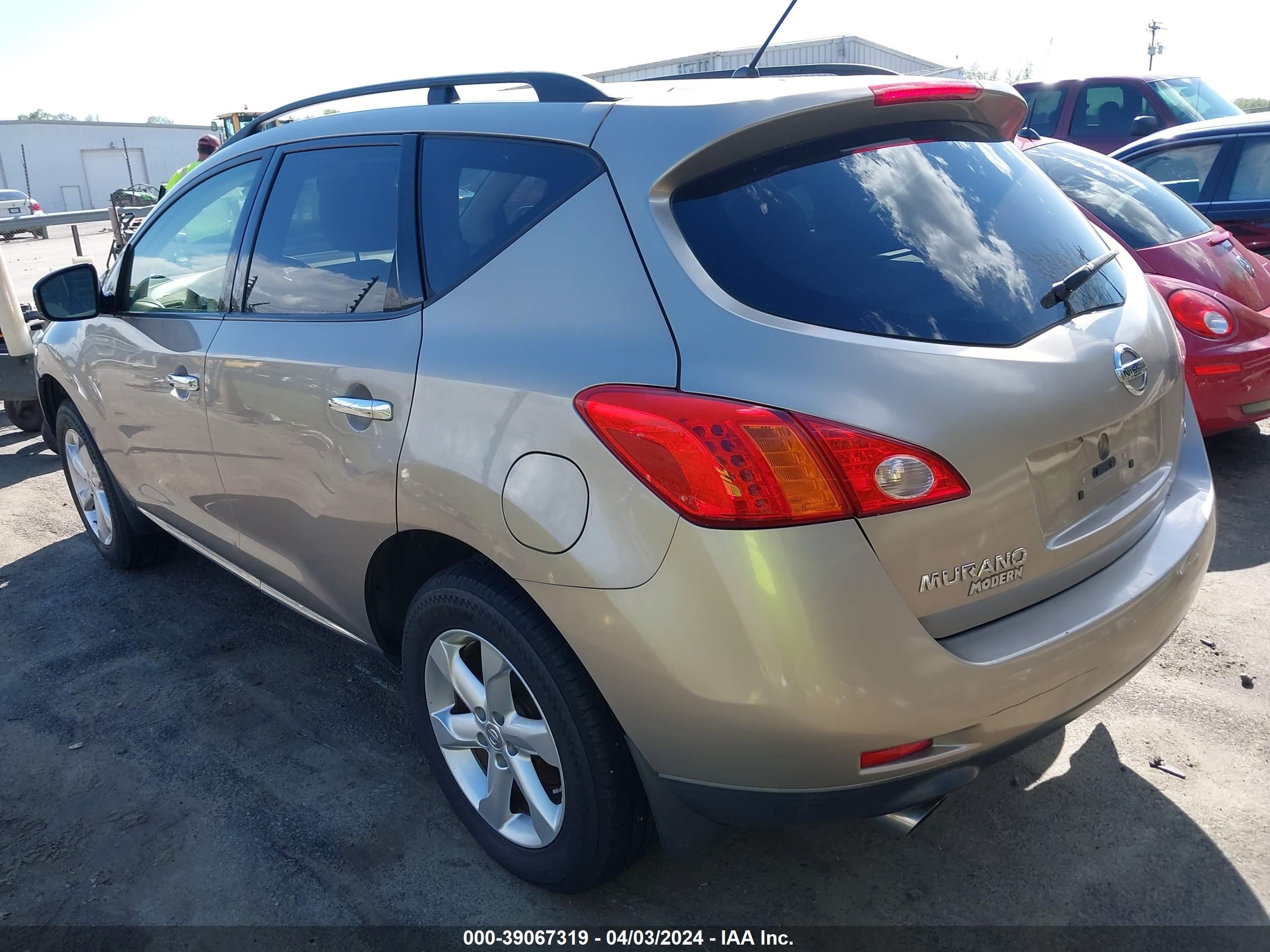 Photo 2 VIN: JN8AZ18UX9W000304 - NISSAN MURANO 