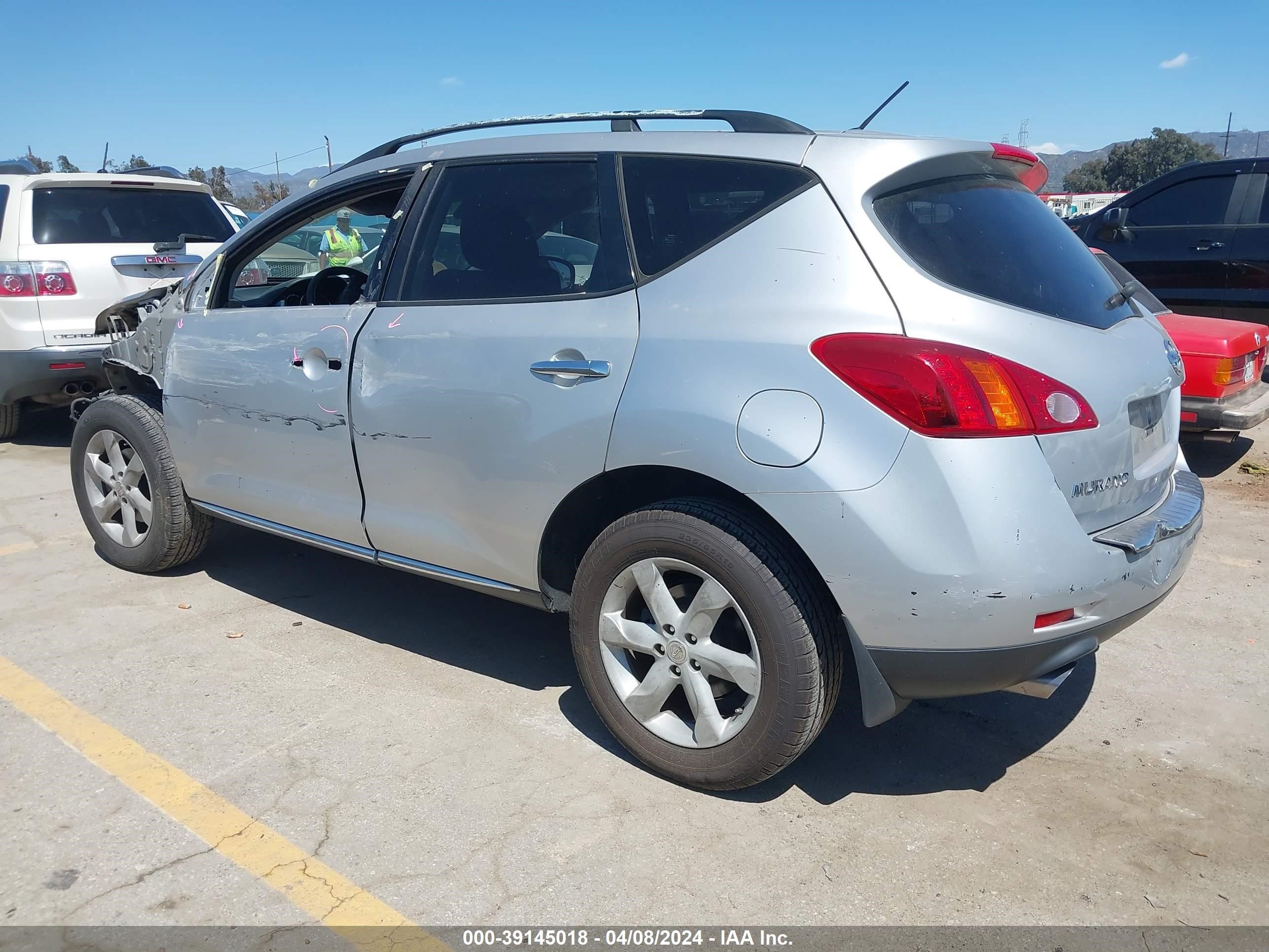 Photo 2 VIN: JN8AZ18UX9W030872 - NISSAN MURANO 