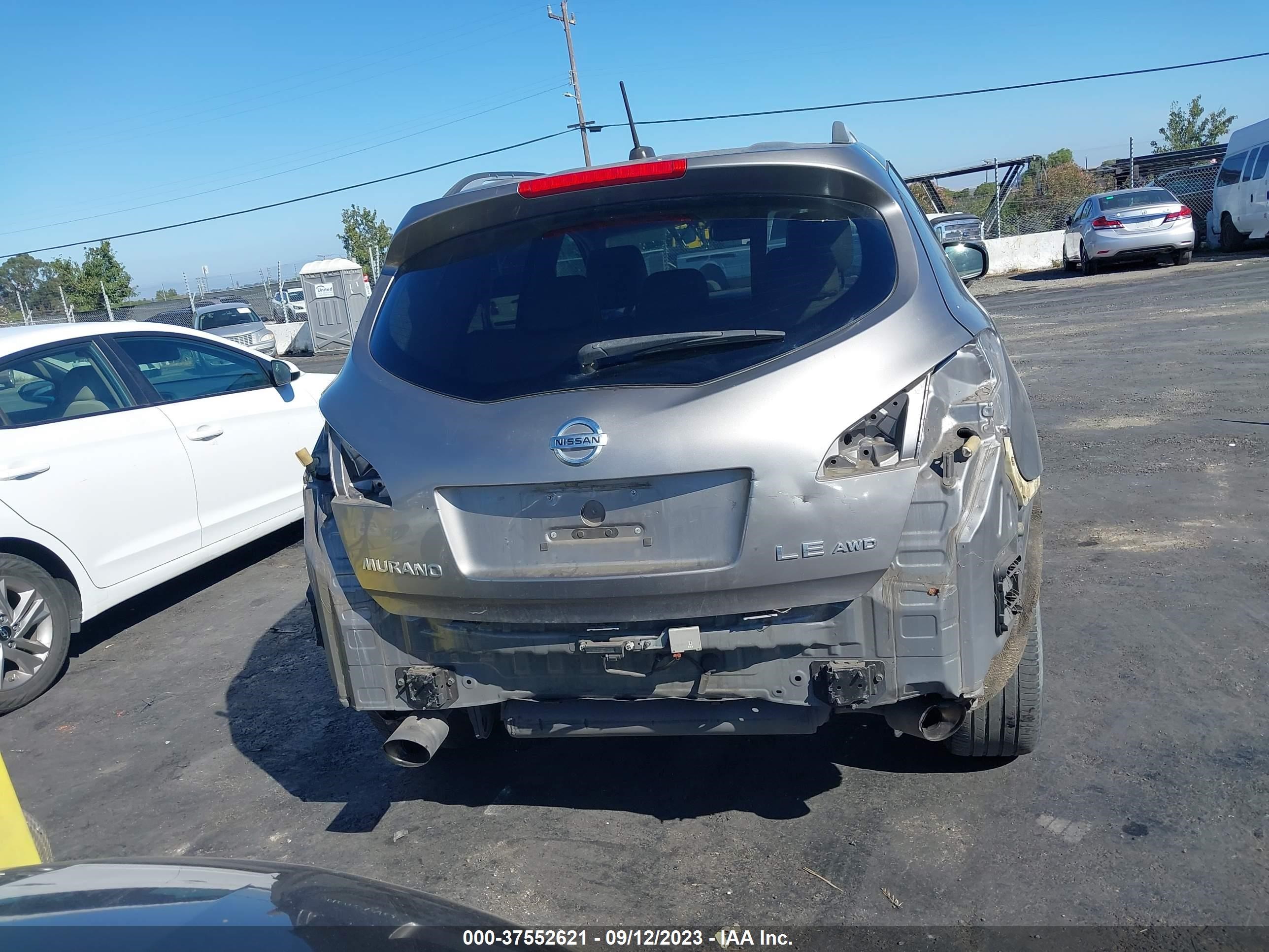 Photo 16 VIN: JN8AZ18W09W108237 - NISSAN MURANO 