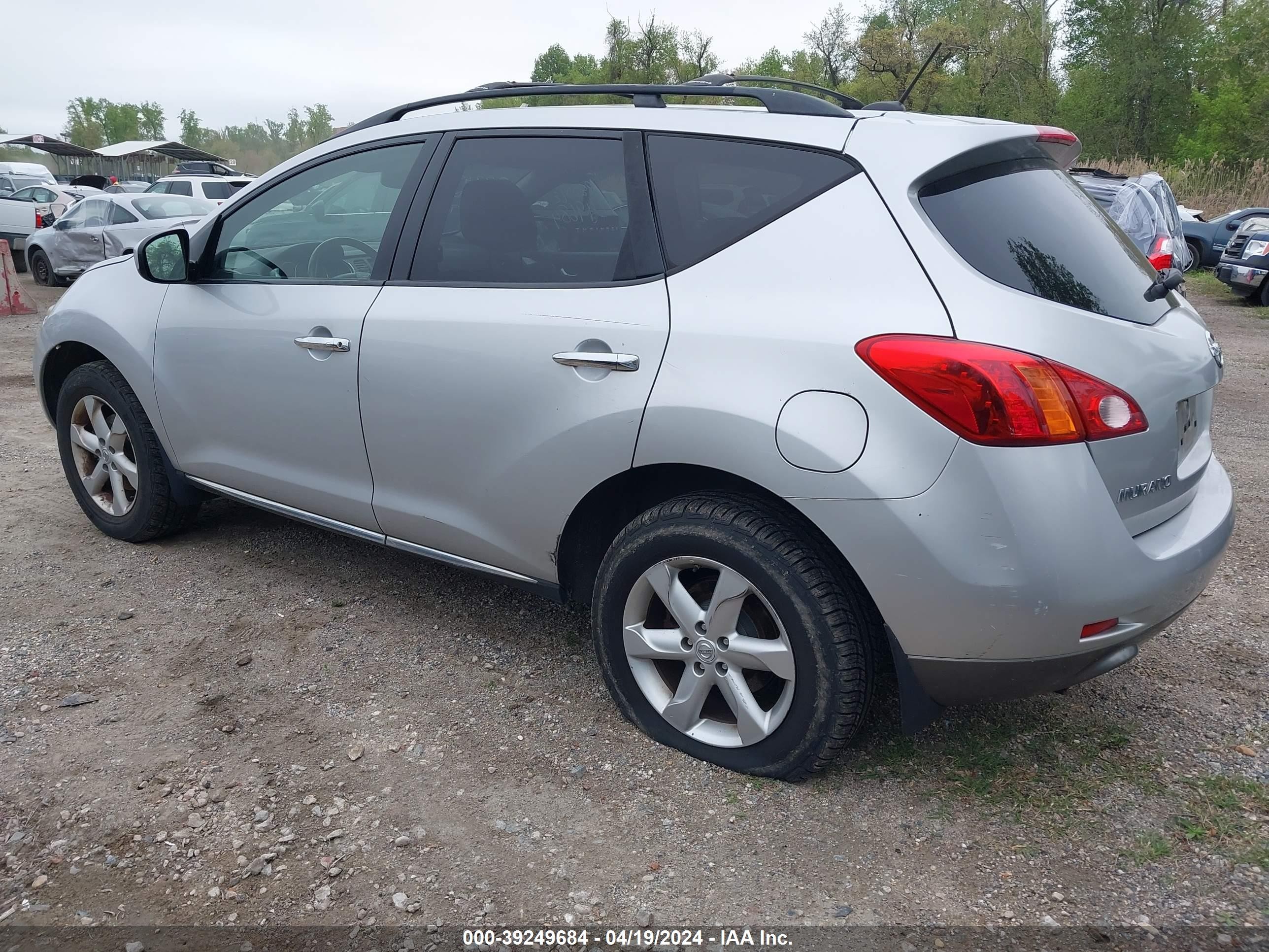 Photo 2 VIN: JN8AZ18W09W113941 - NISSAN MURANO 