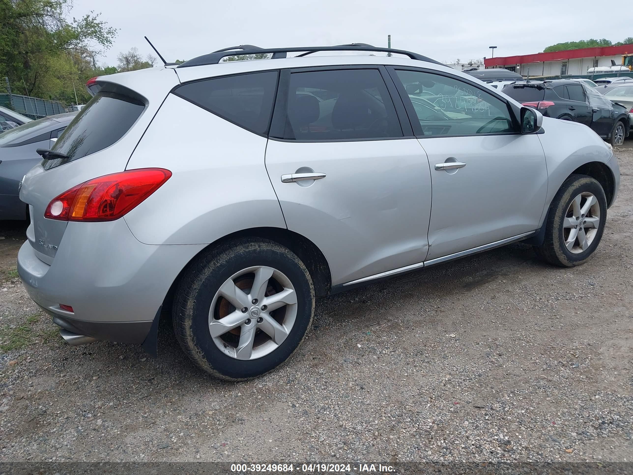 Photo 3 VIN: JN8AZ18W09W113941 - NISSAN MURANO 