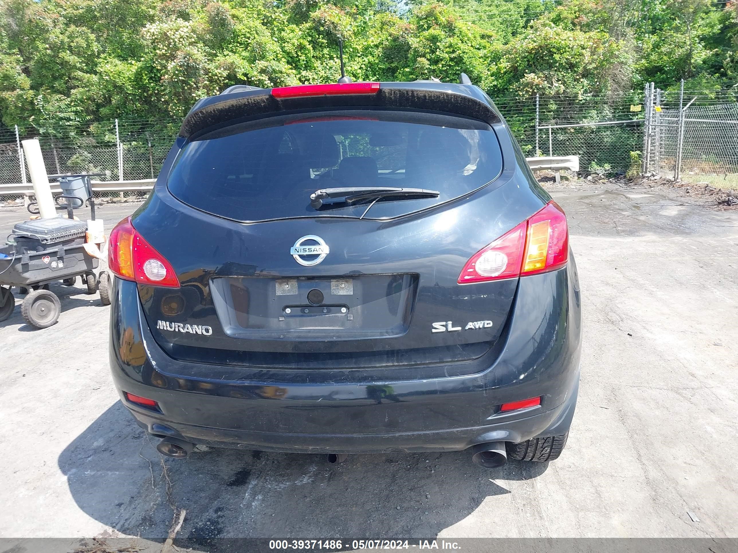 Photo 15 VIN: JN8AZ18W09W147474 - NISSAN MURANO 