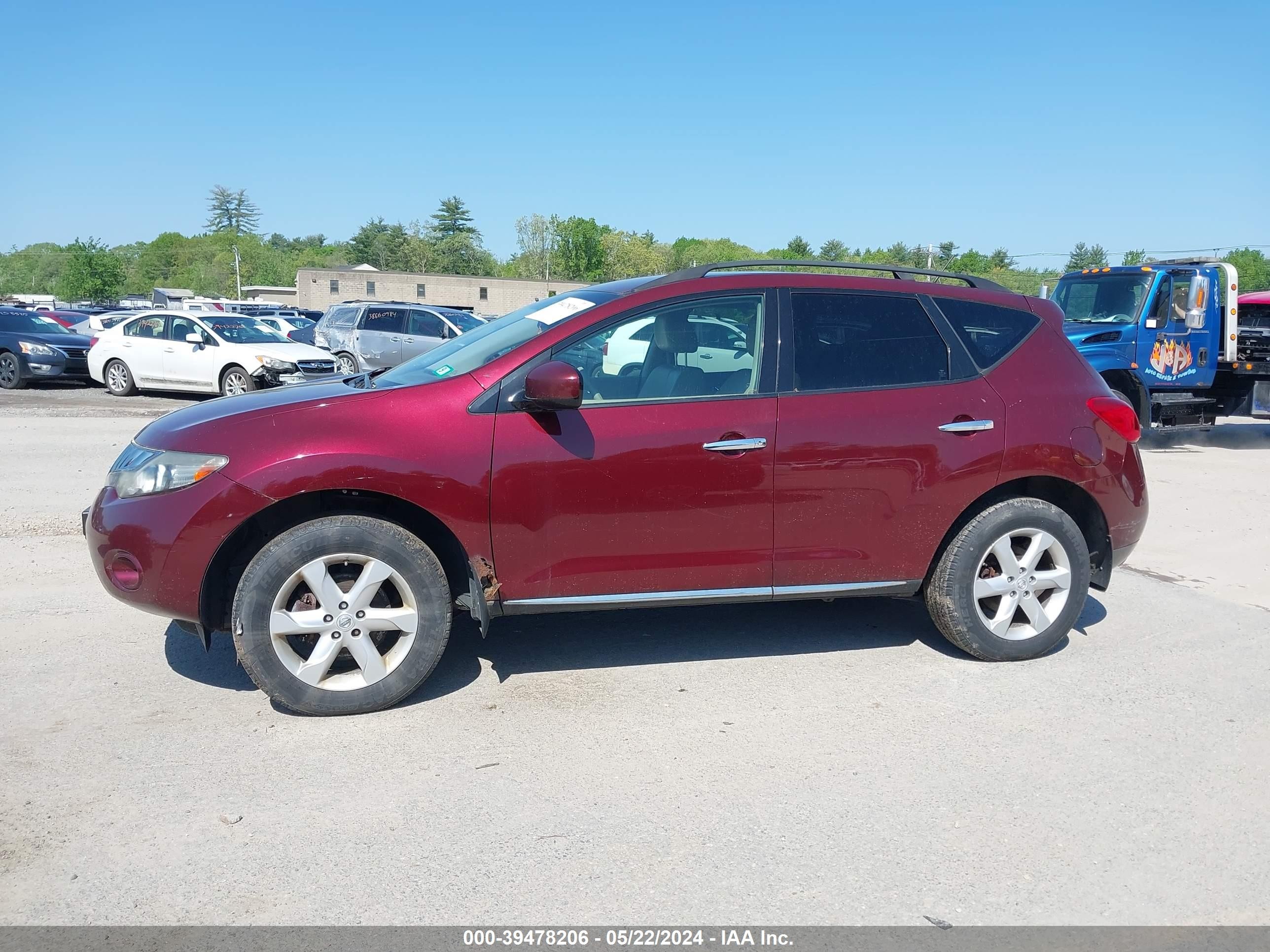 Photo 5 VIN: JN8AZ18W29W149260 - NISSAN MURANO 