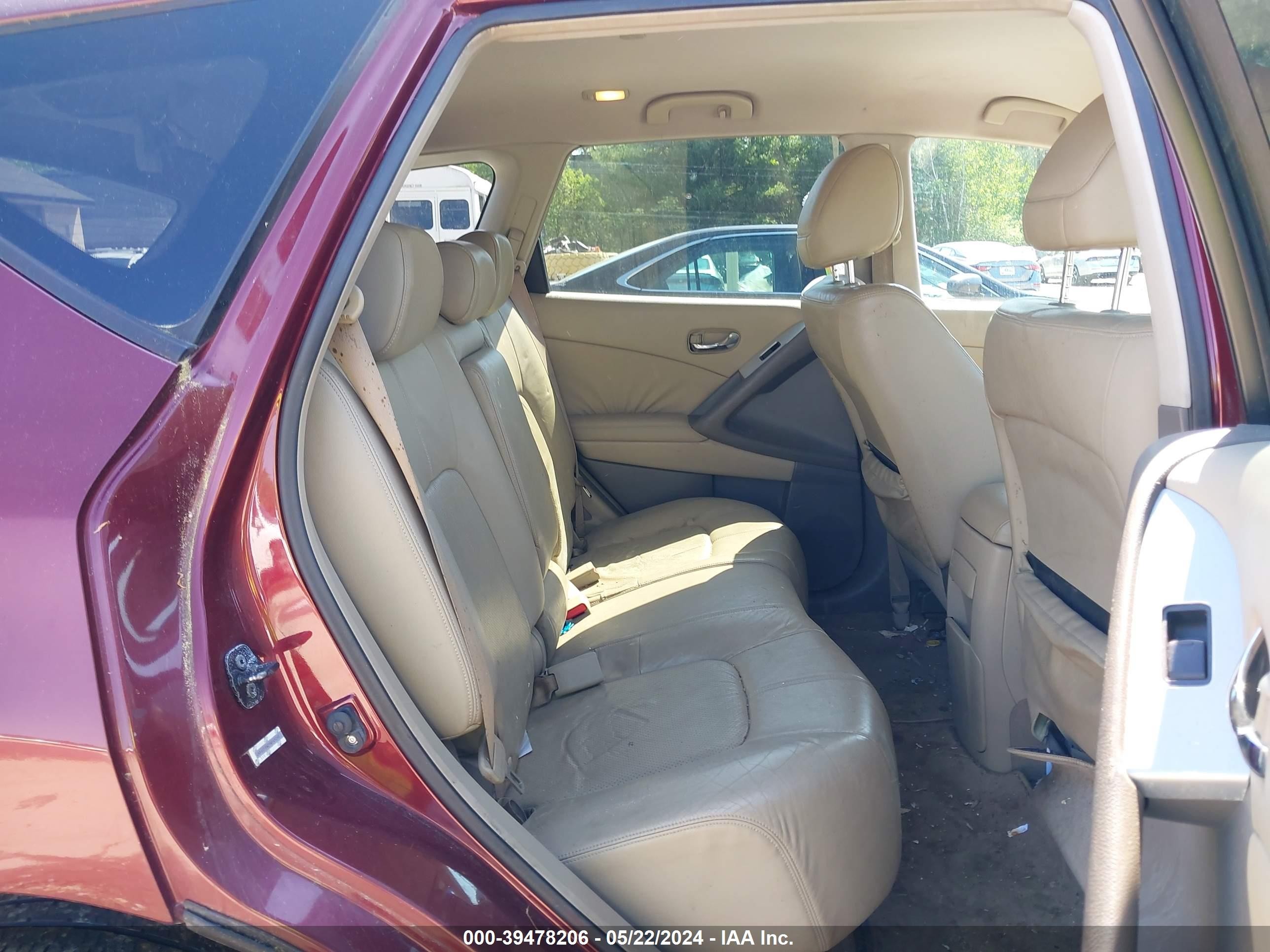 Photo 7 VIN: JN8AZ18W29W149260 - NISSAN MURANO 