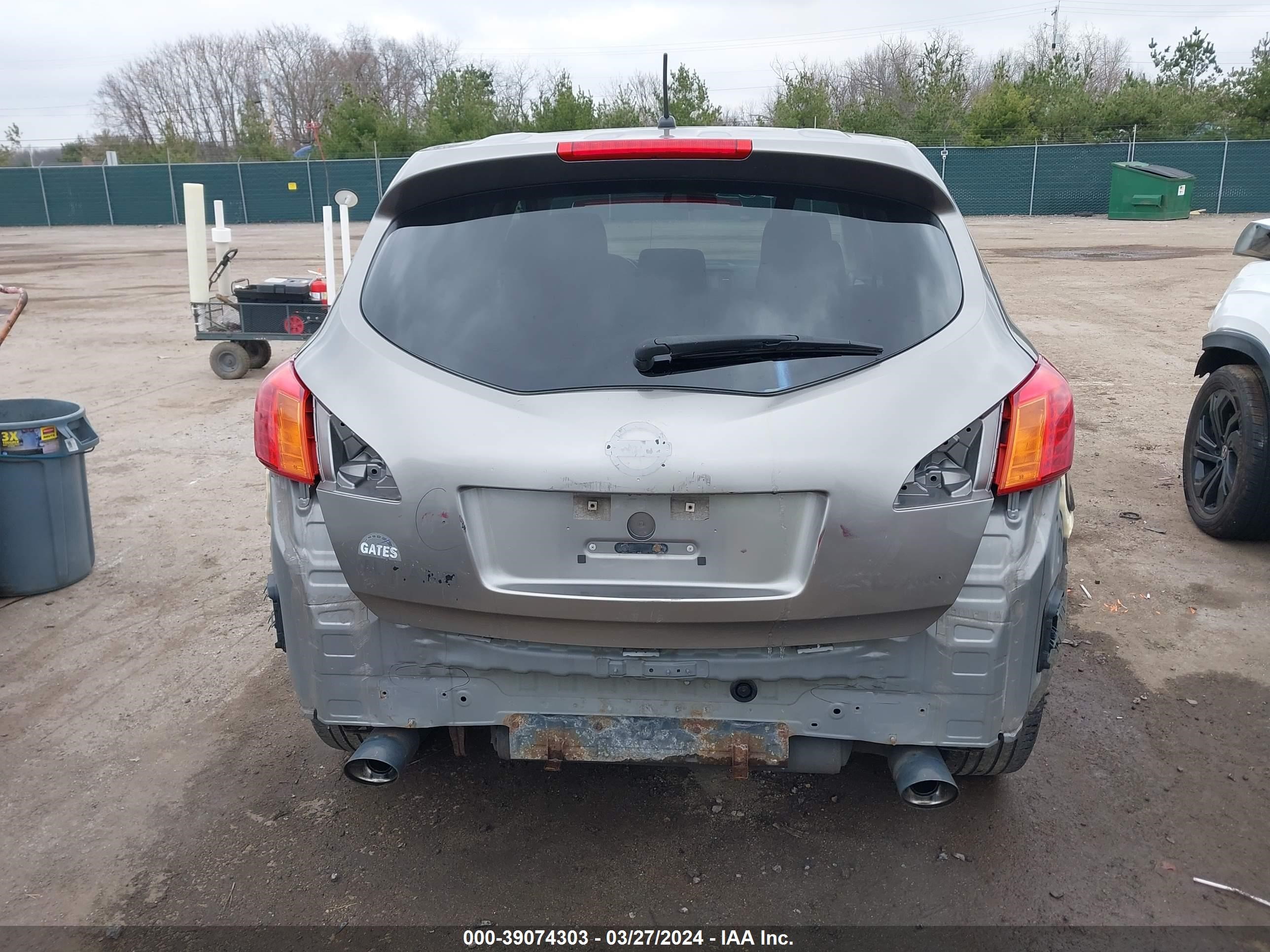 Photo 16 VIN: JN8AZ18W39W107129 - NISSAN MURANO 