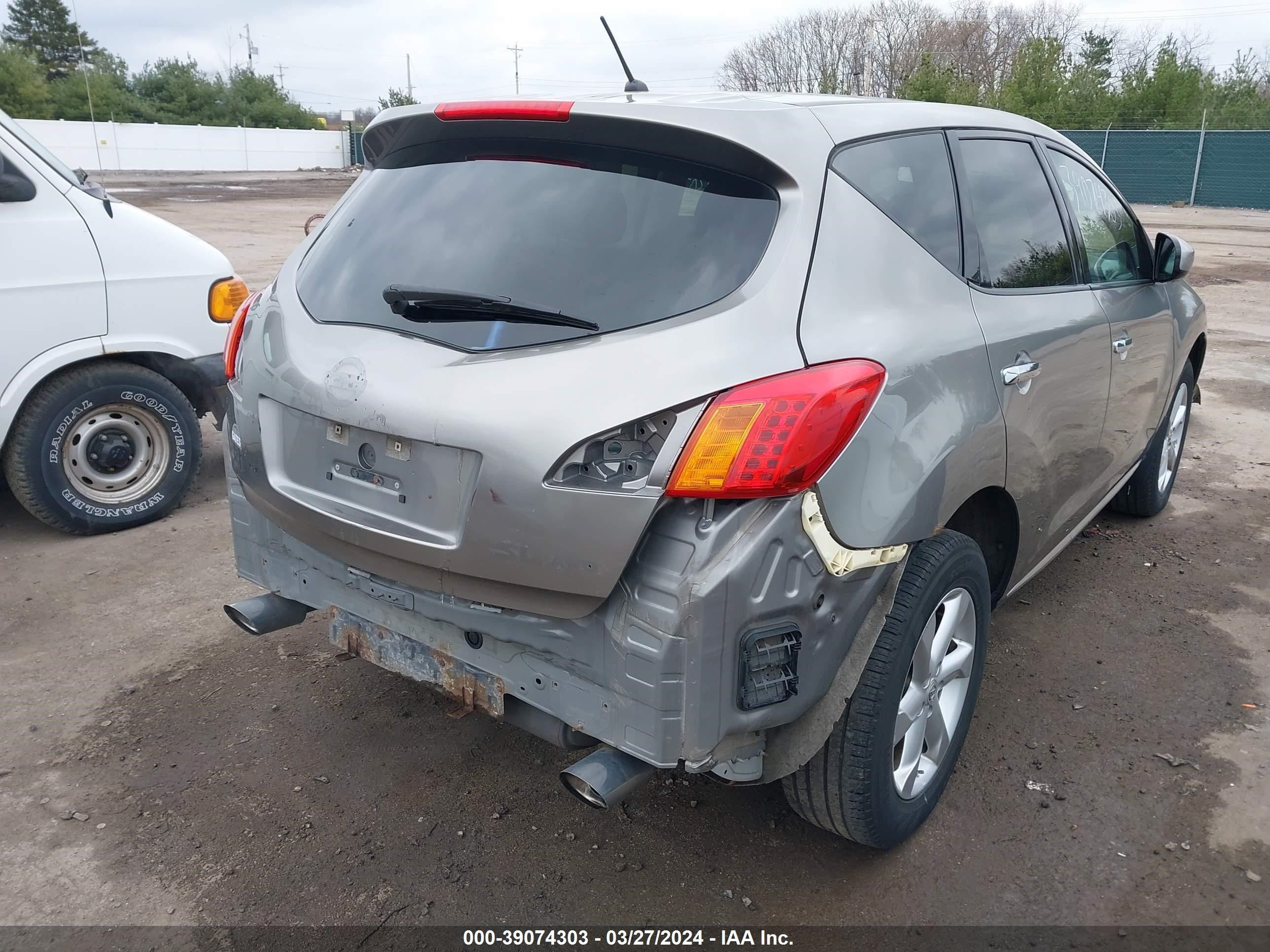 Photo 3 VIN: JN8AZ18W39W107129 - NISSAN MURANO 