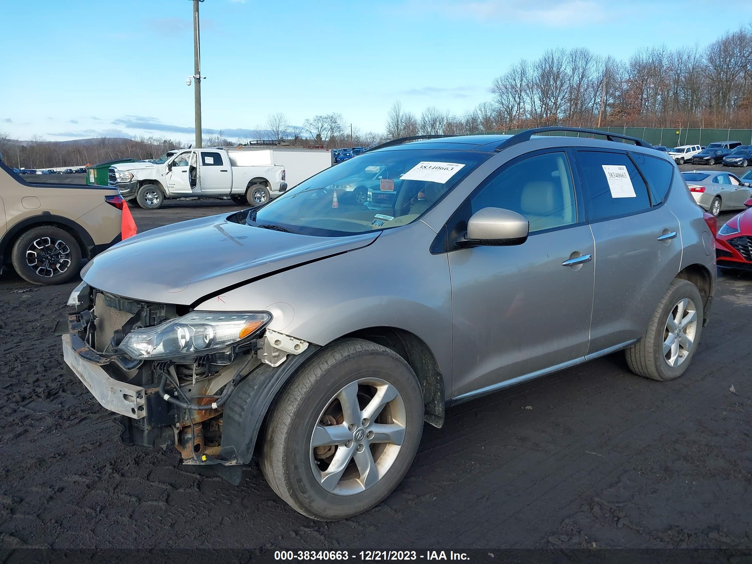 Photo 1 VIN: JN8AZ18W39W152393 - NISSAN MURANO 