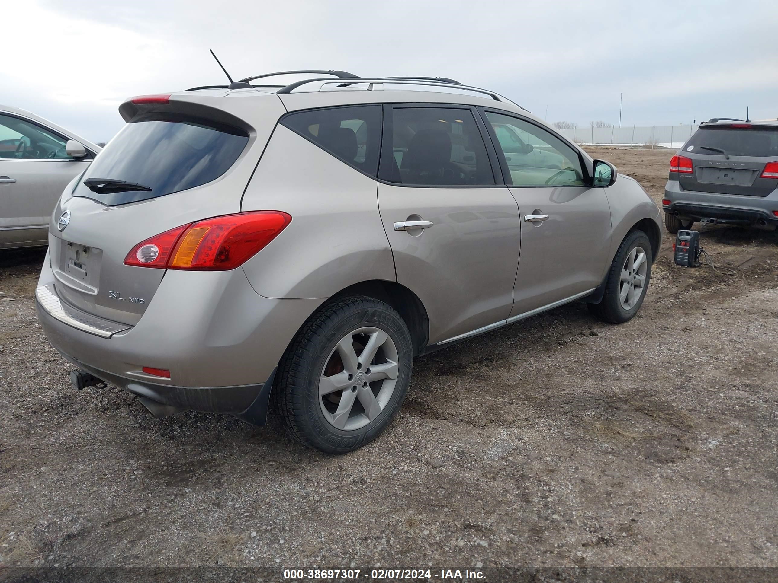 Photo 3 VIN: JN8AZ18W39W209465 - NISSAN MURANO 