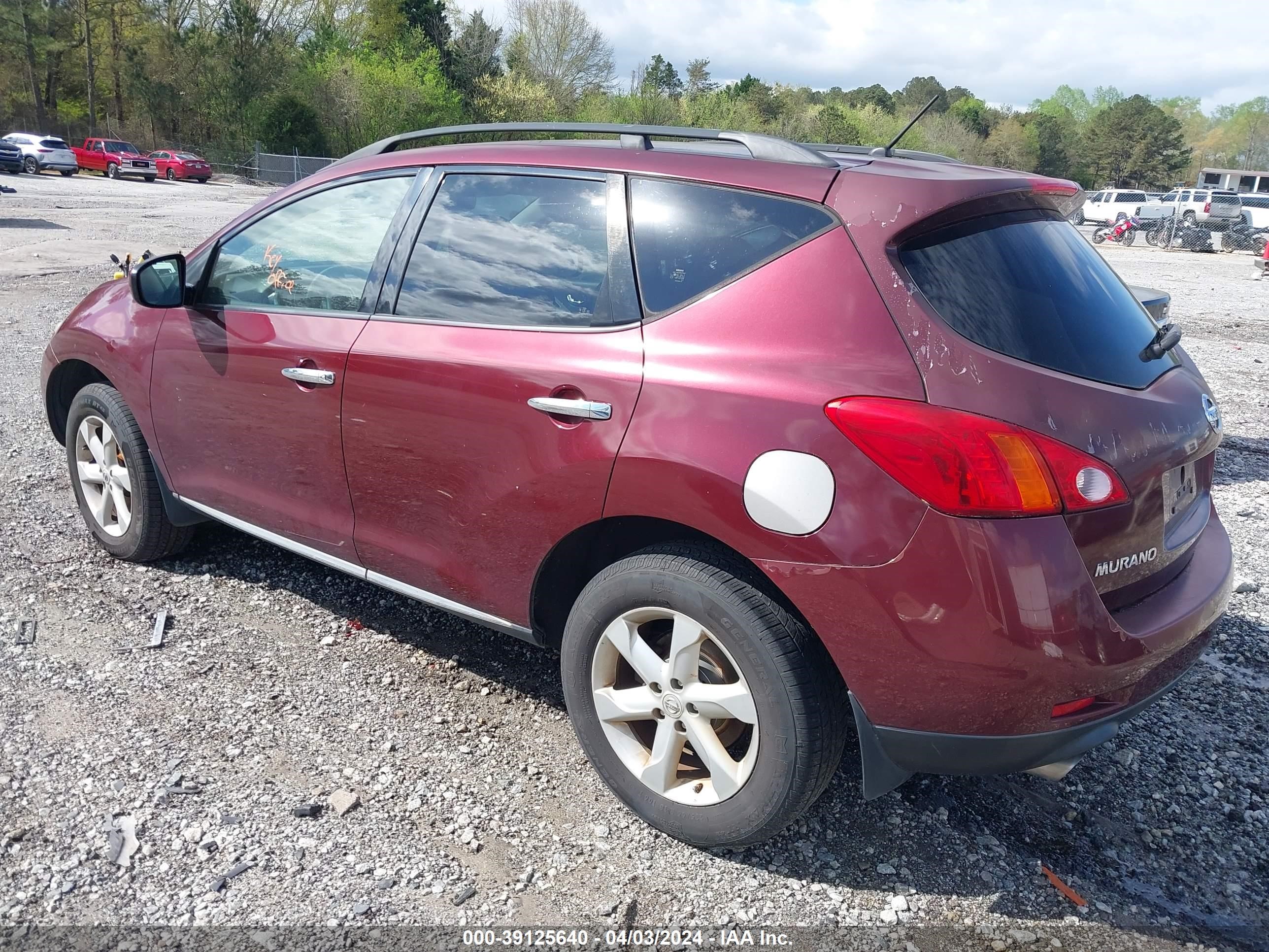 Photo 2 VIN: JN8AZ18W49W114851 - NISSAN MURANO 