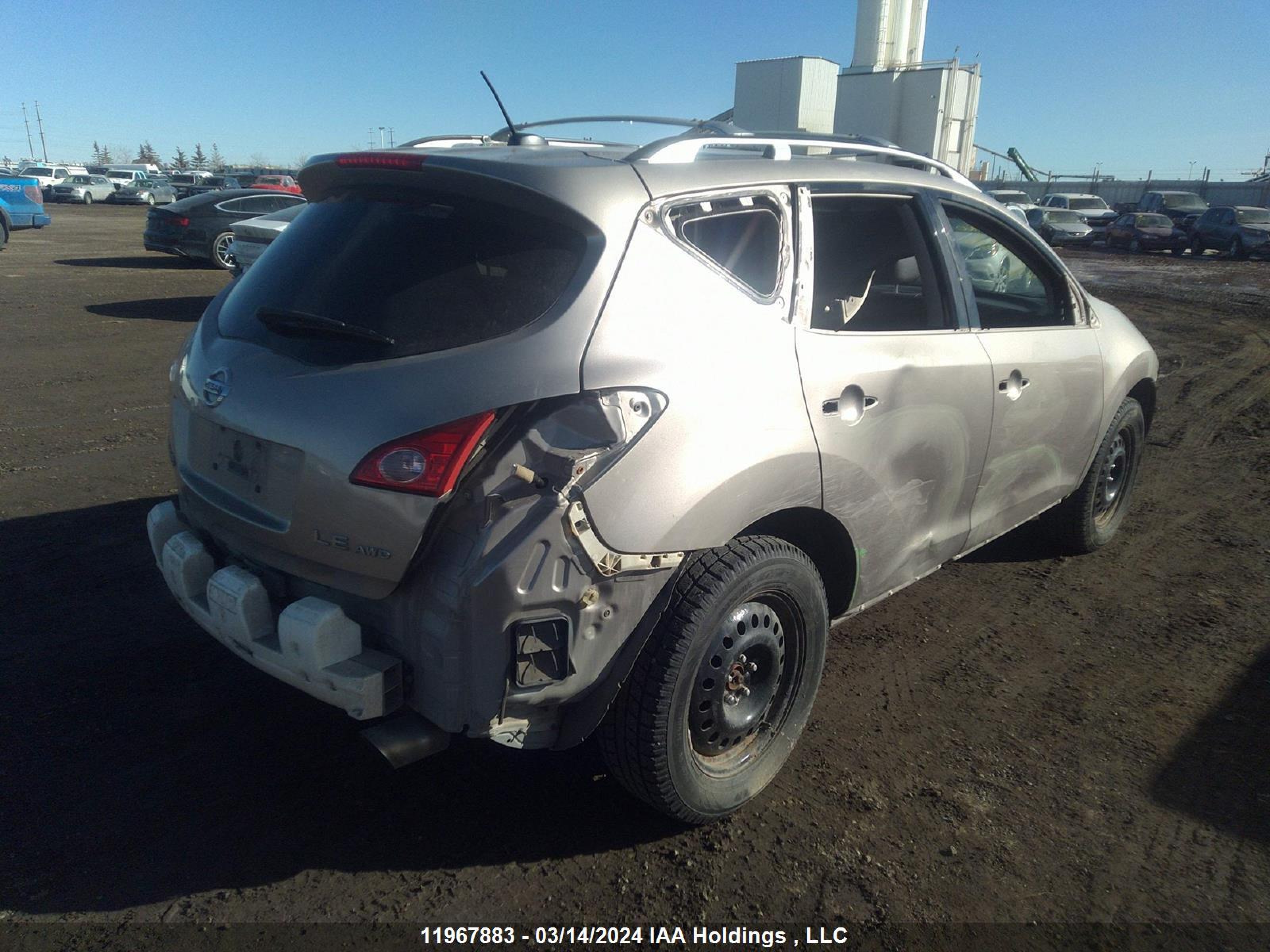 Photo 3 VIN: JN8AZ18W59W137054 - NISSAN MURANO 