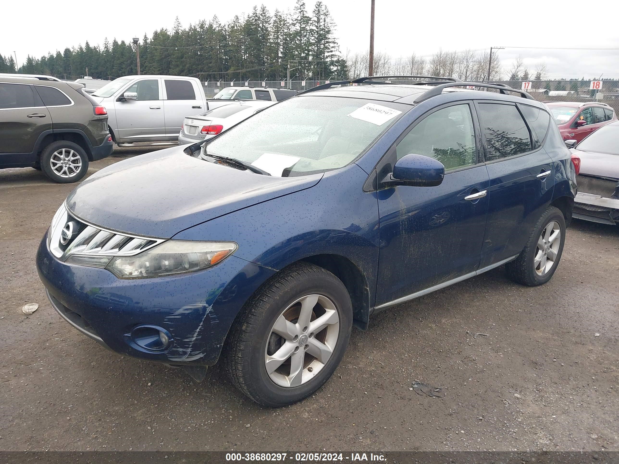 Photo 1 VIN: JN8AZ18W59W154727 - NISSAN MURANO 