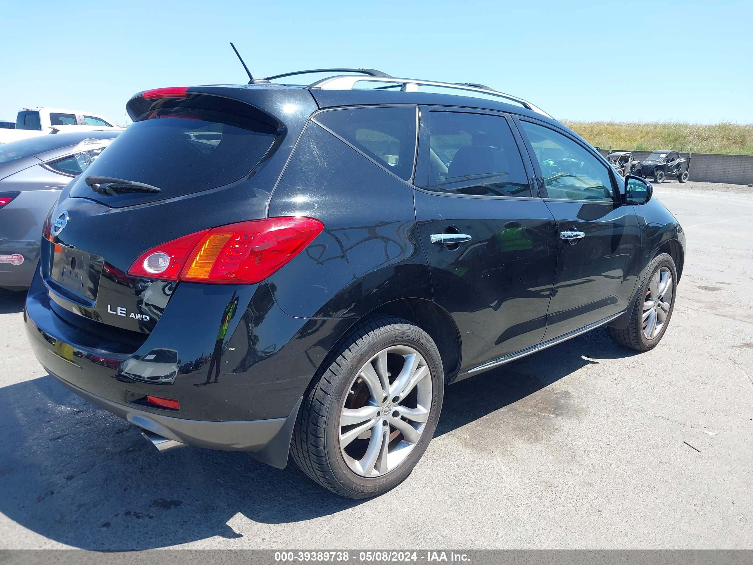 Photo 3 VIN: JN8AZ18W69W124006 - NISSAN MURANO 