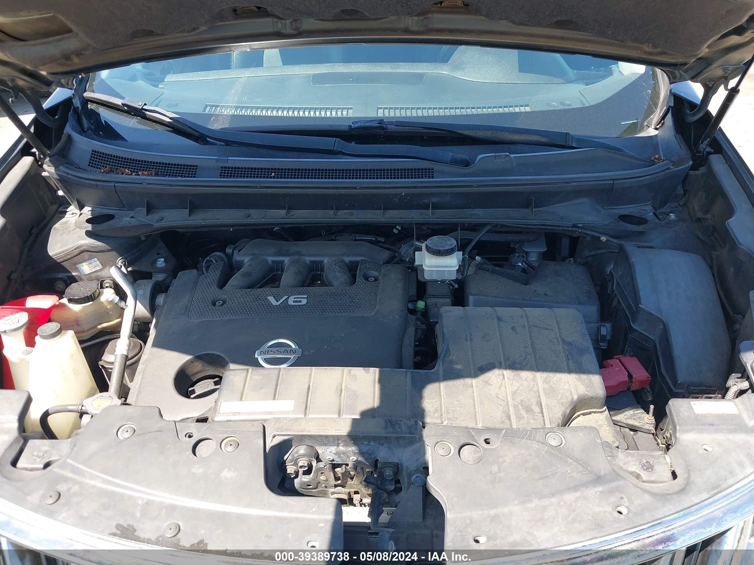 Photo 9 VIN: JN8AZ18W69W124006 - NISSAN MURANO 