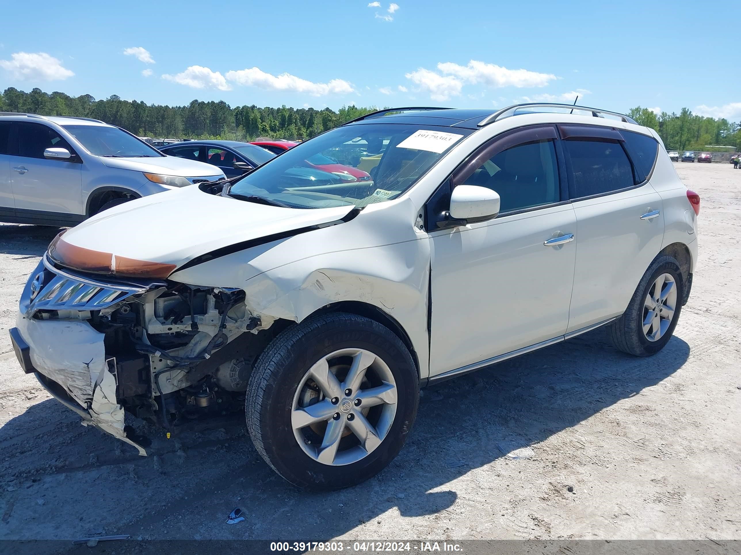 Photo 1 VIN: JN8AZ18W69W209198 - NISSAN MURANO 