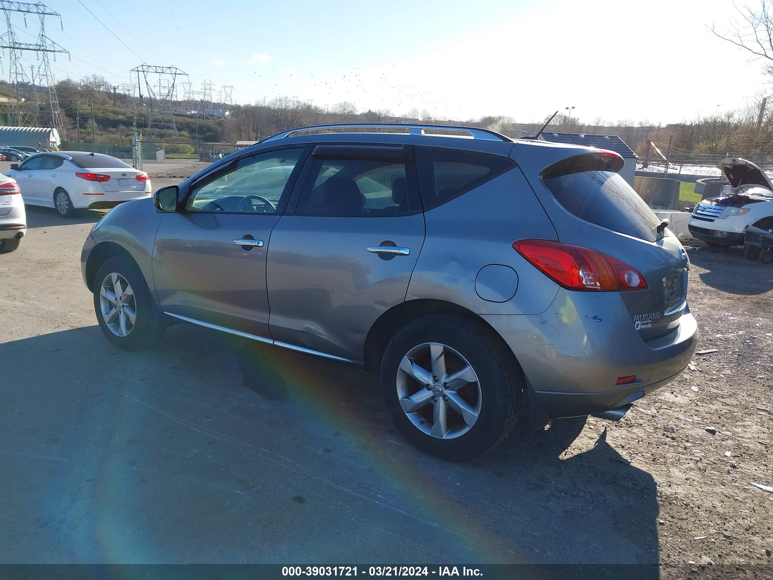 Photo 2 VIN: JN8AZ18W69W211663 - NISSAN MURANO 