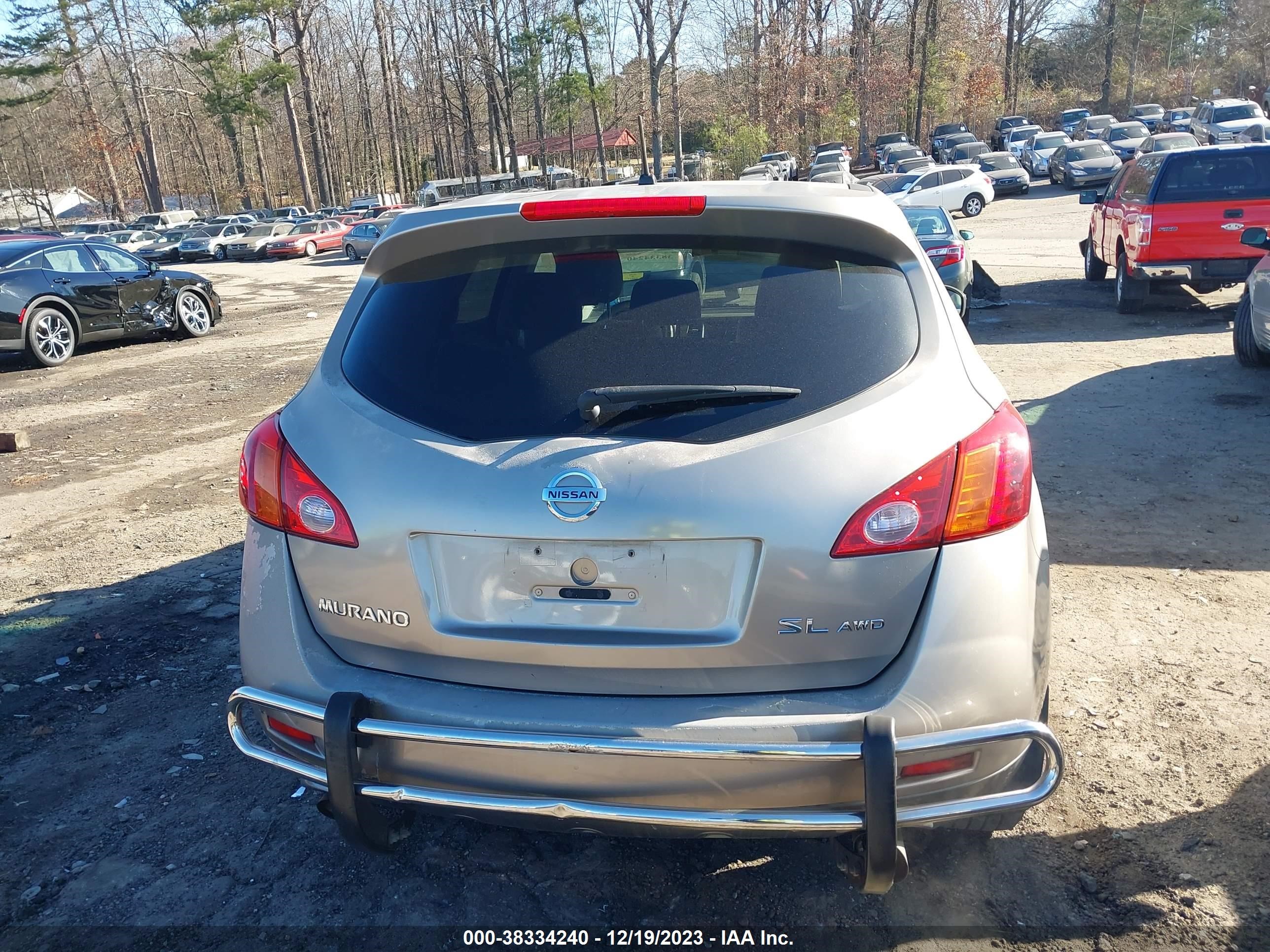 Photo 15 VIN: JN8AZ18W79W118439 - NISSAN MURANO 