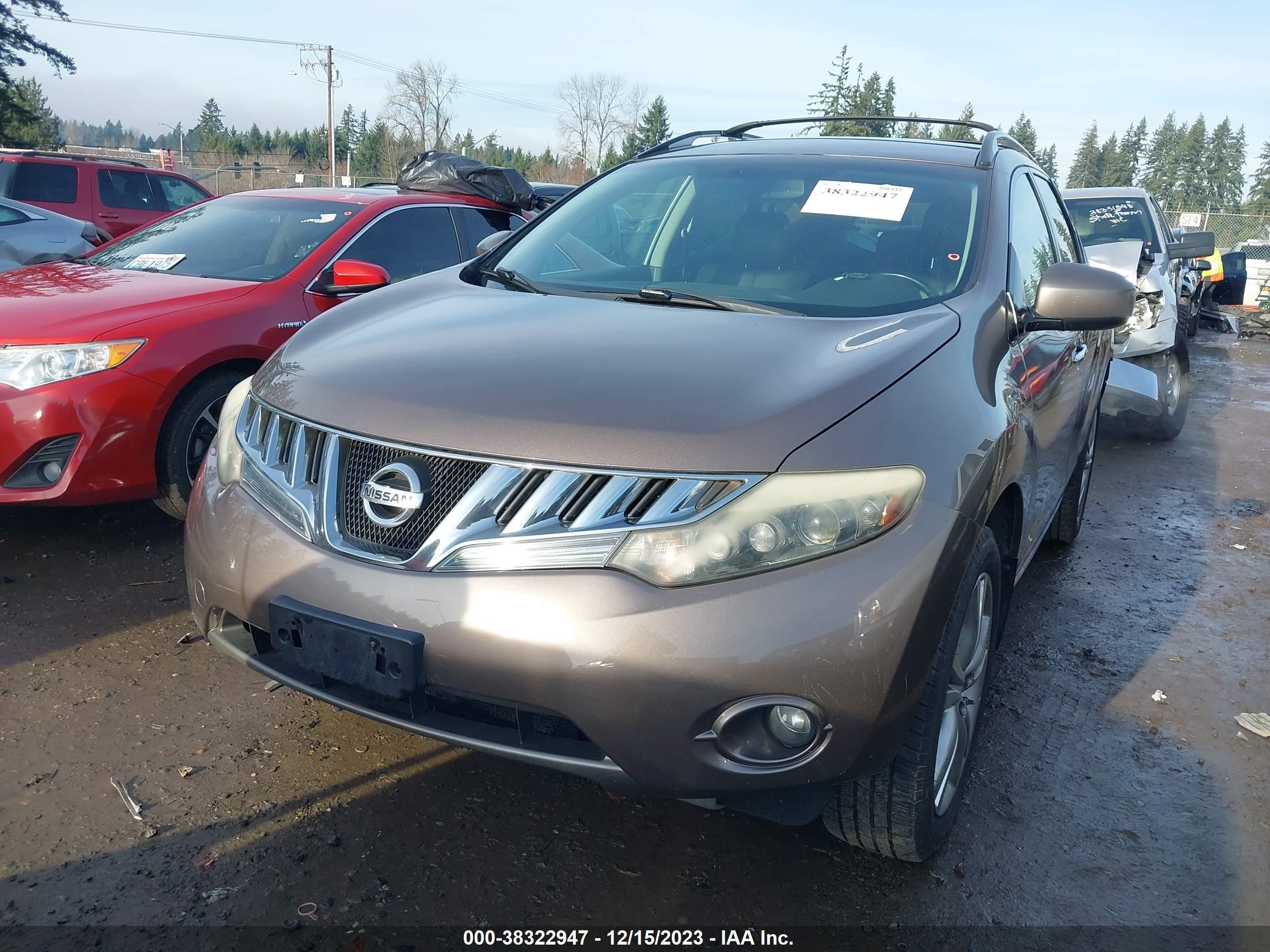 Photo 1 VIN: JN8AZ18W79W132891 - NISSAN MURANO 