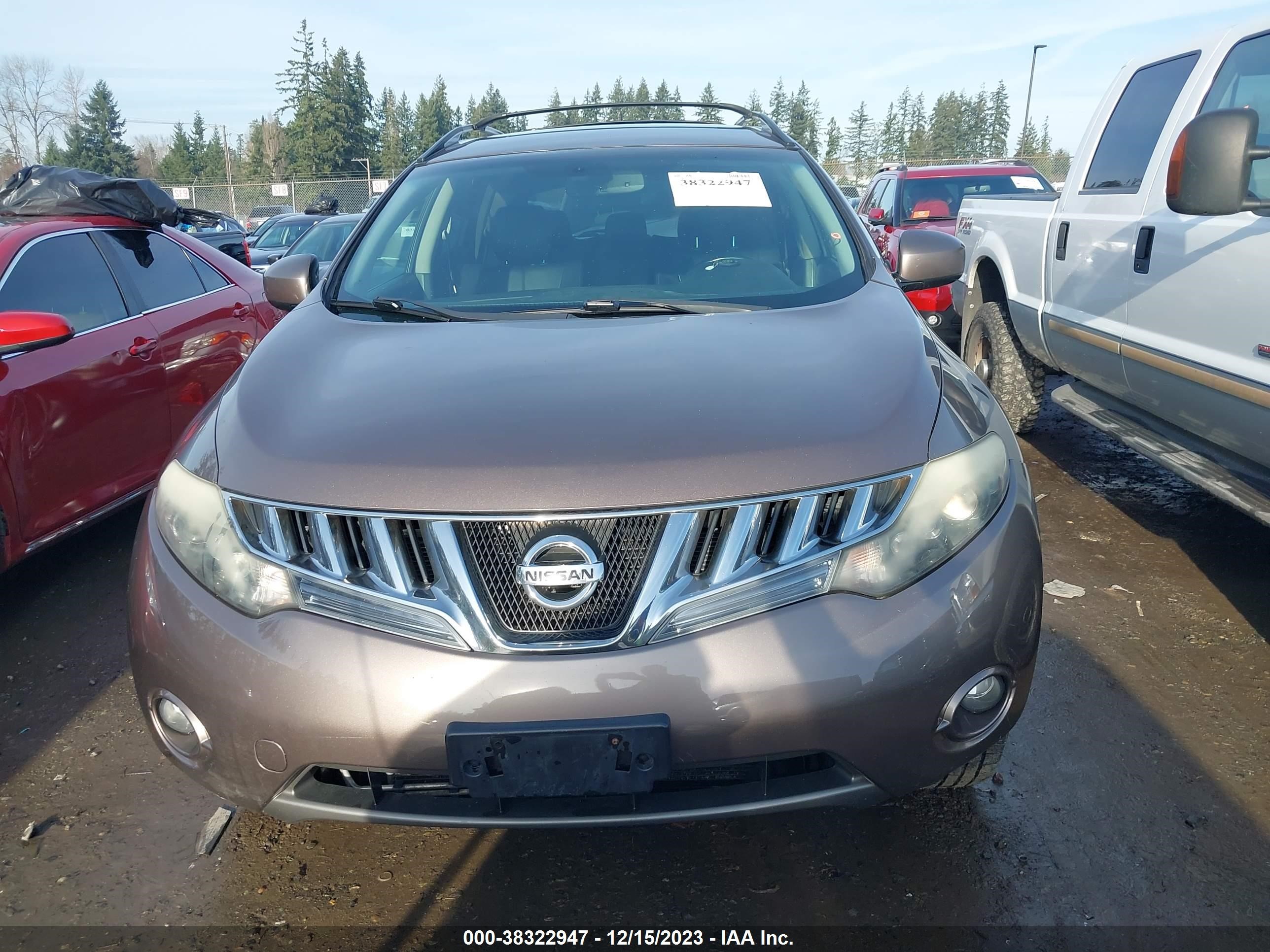 Photo 12 VIN: JN8AZ18W79W132891 - NISSAN MURANO 