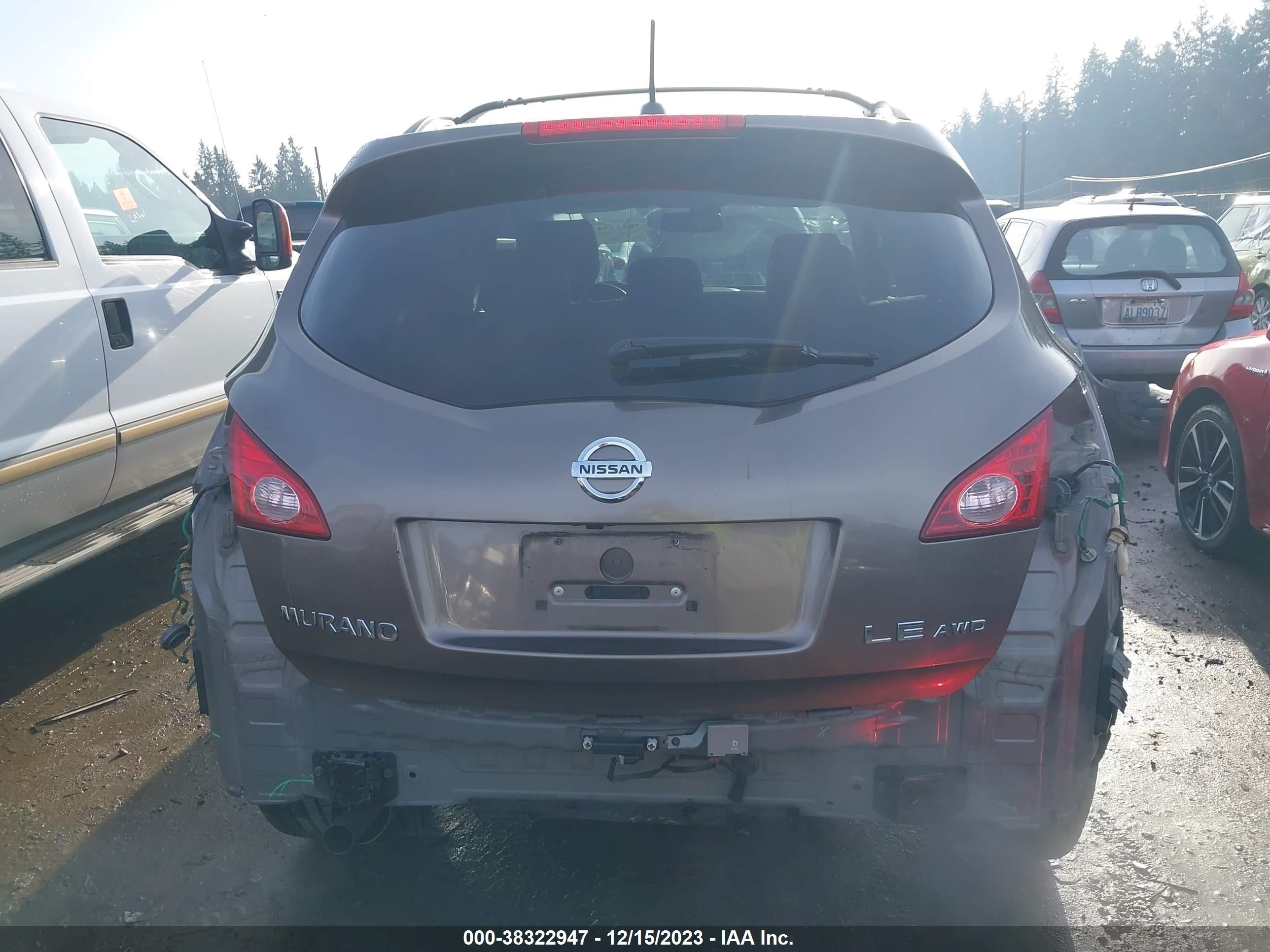 Photo 16 VIN: JN8AZ18W79W132891 - NISSAN MURANO 