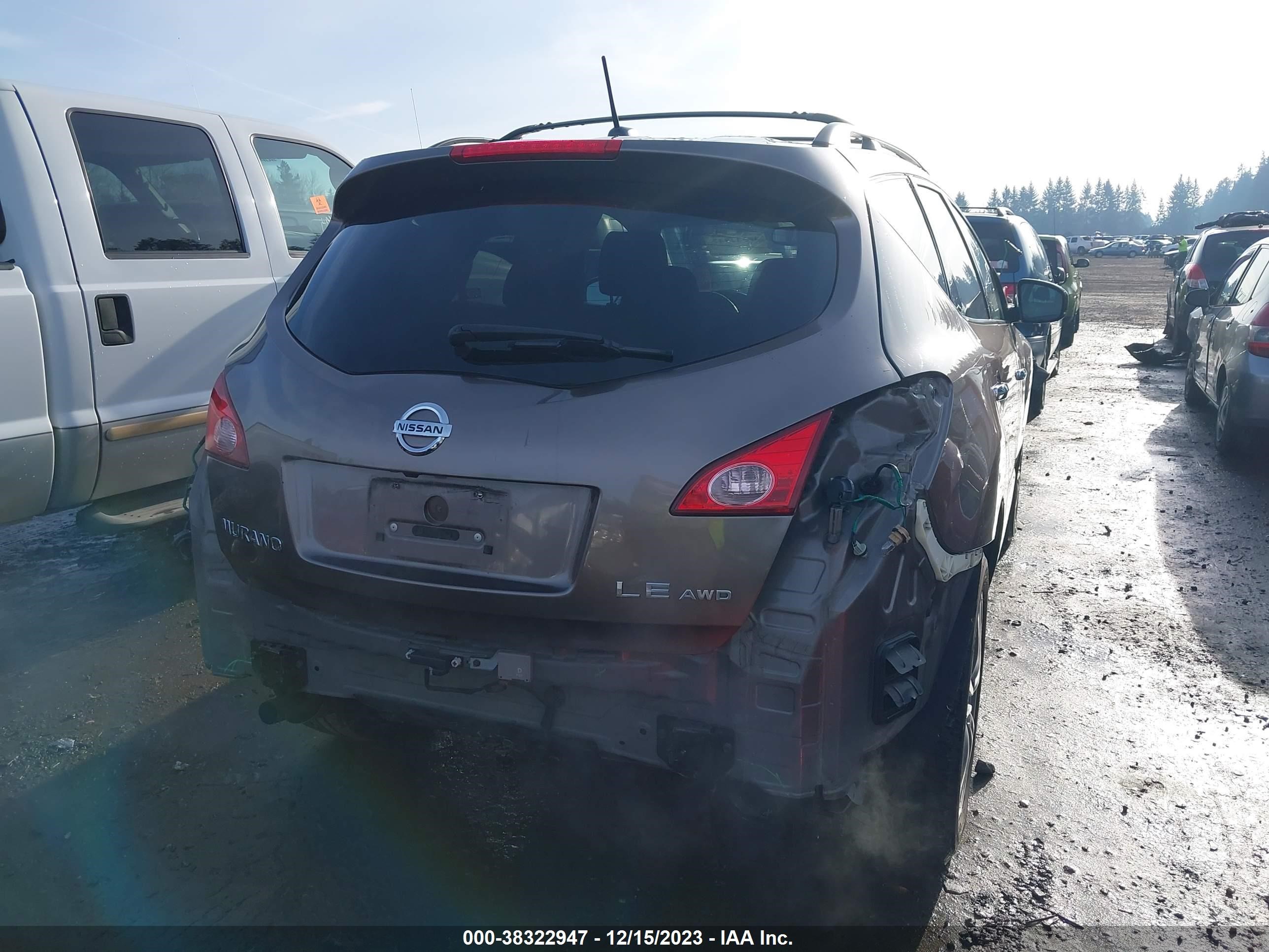 Photo 3 VIN: JN8AZ18W79W132891 - NISSAN MURANO 