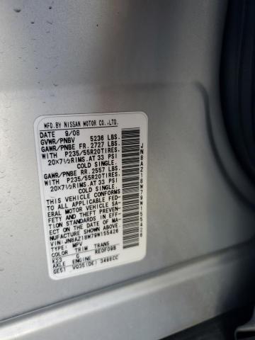 Photo 13 VIN: JN8AZ18W79W155426 - NISSAN MURANO 