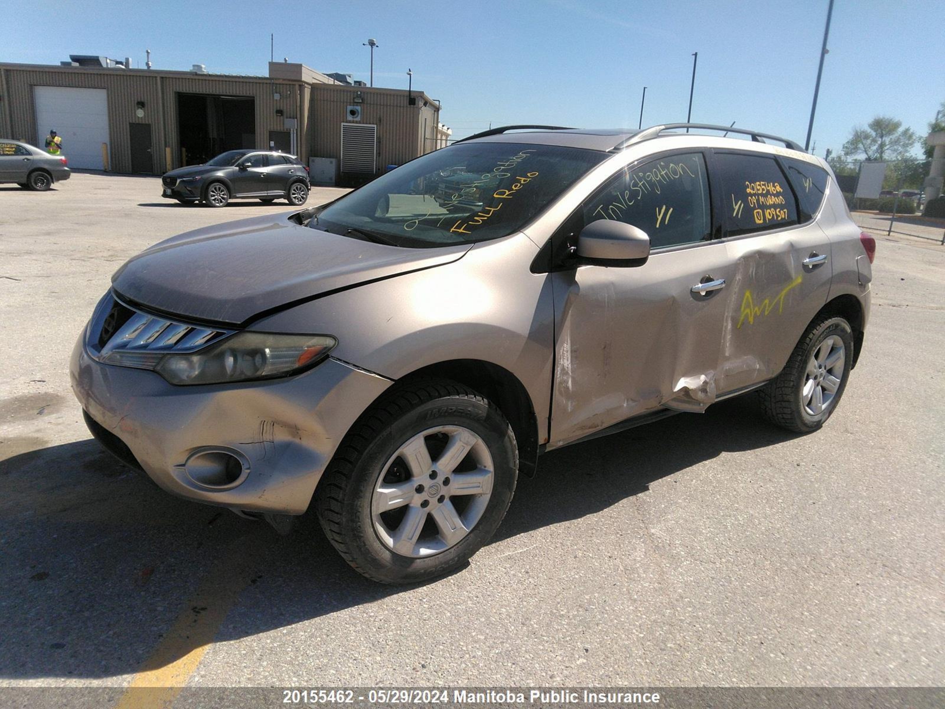 Photo 1 VIN: JN8AZ18W89W109507 - NISSAN MURANO 