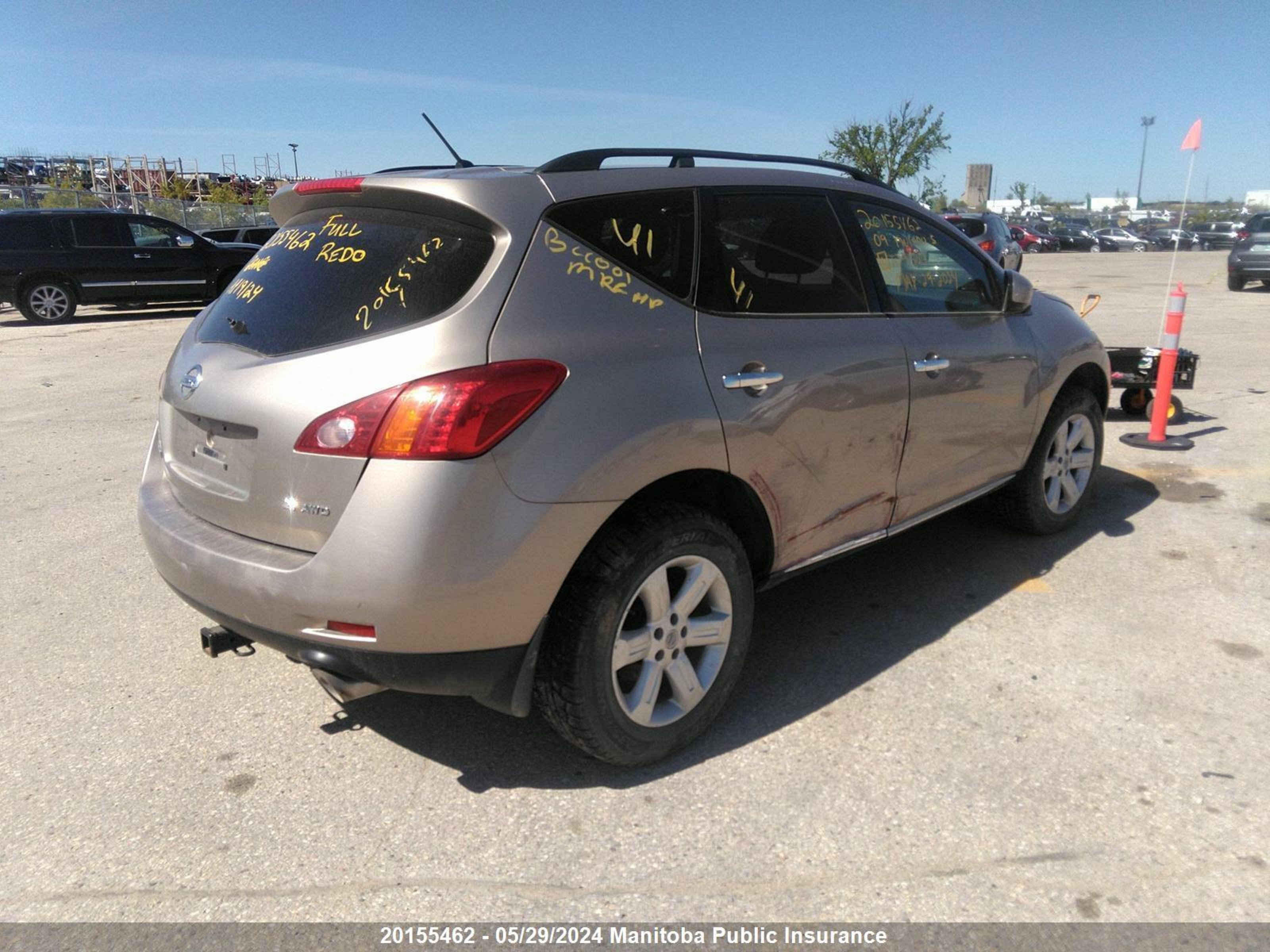 Photo 3 VIN: JN8AZ18W89W109507 - NISSAN MURANO 