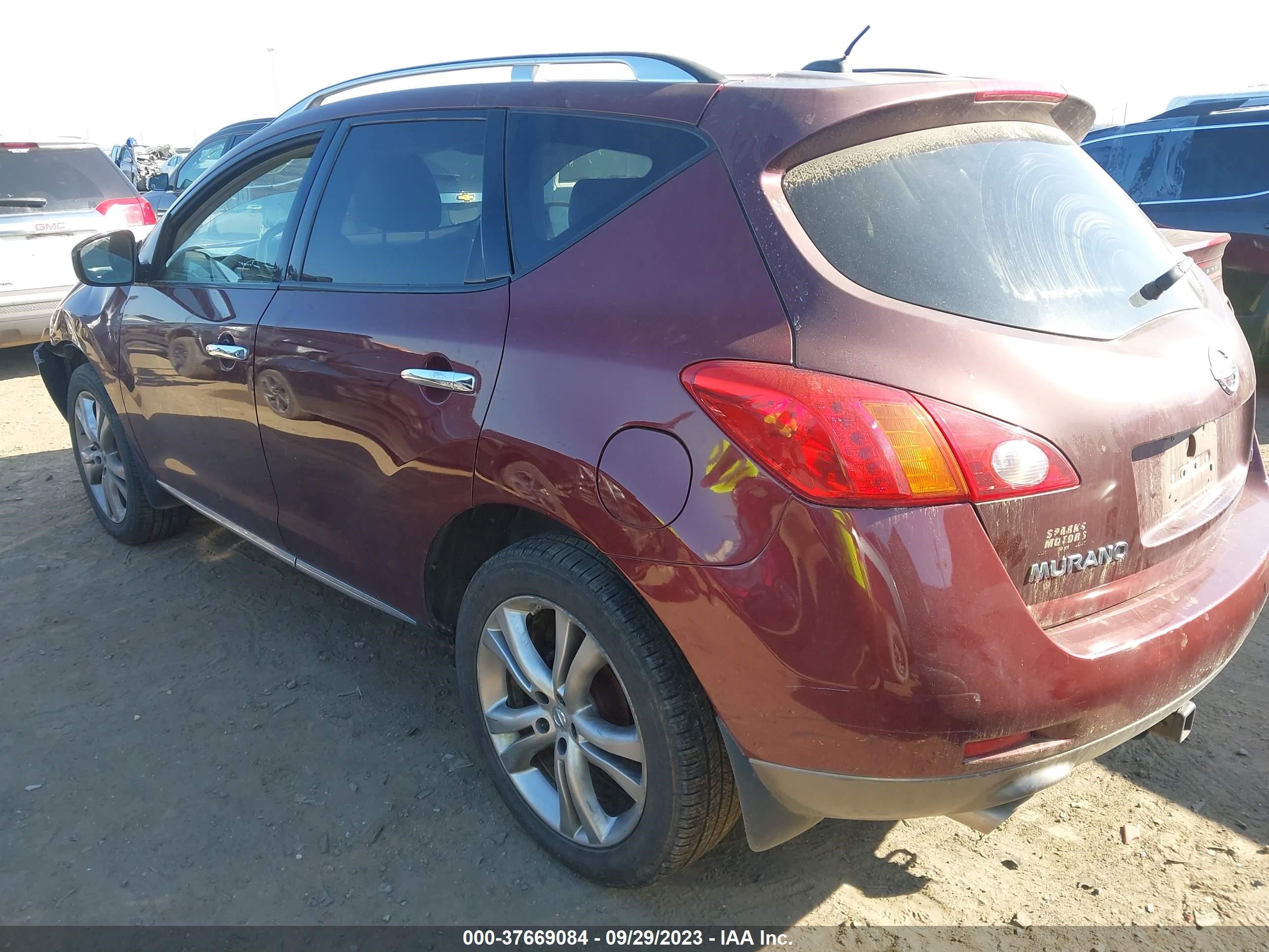 Photo 2 VIN: JN8AZ18W89W133290 - NISSAN MURANO 