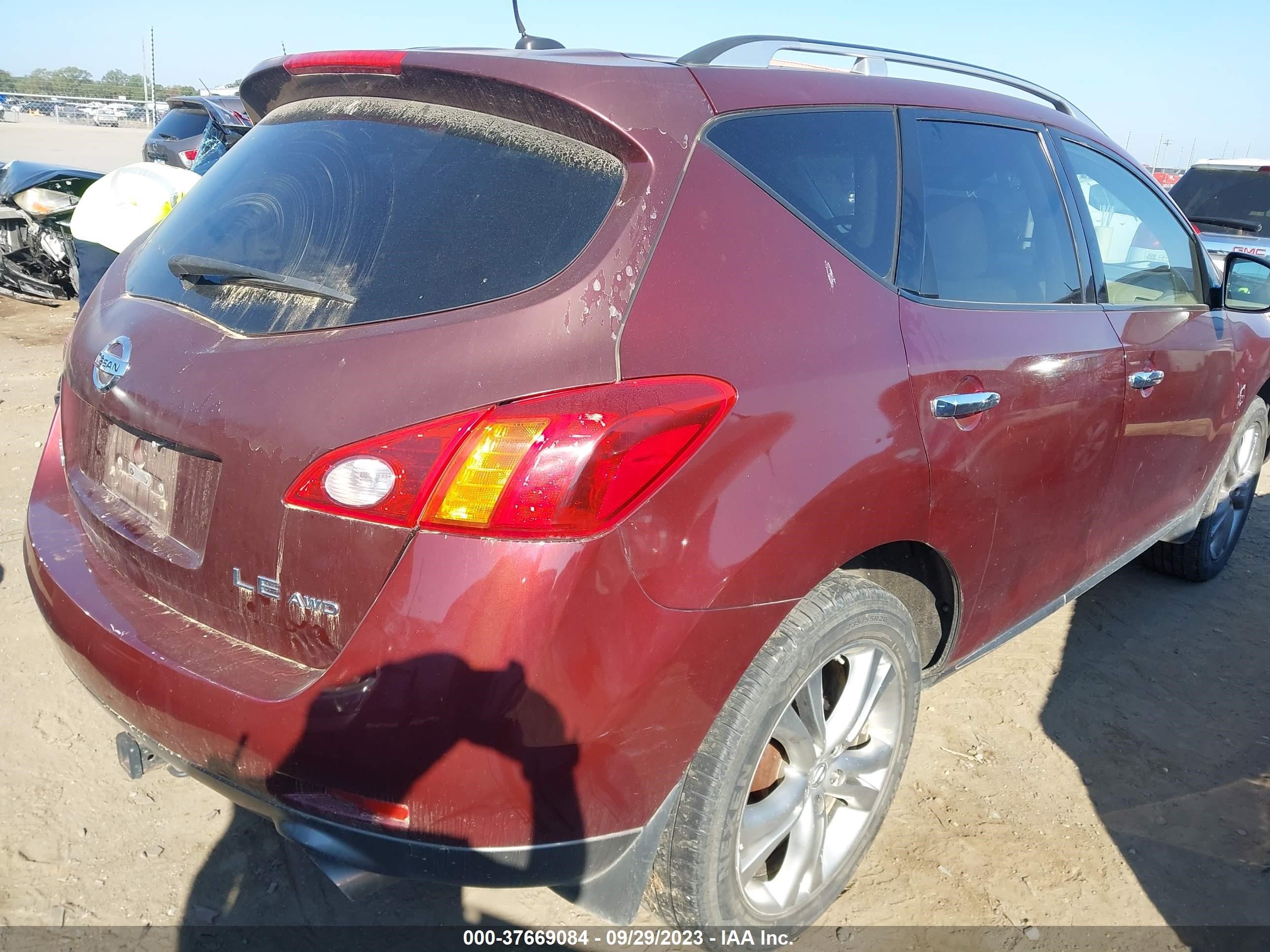 Photo 3 VIN: JN8AZ18W89W133290 - NISSAN MURANO 