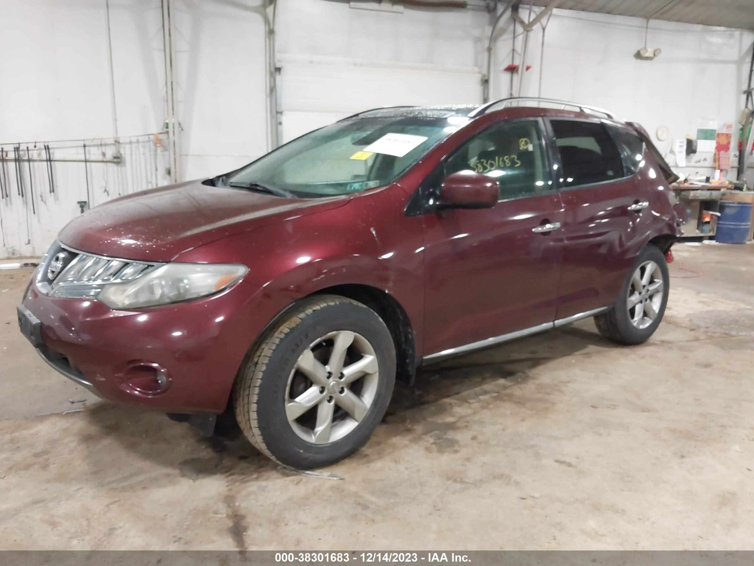 Photo 1 VIN: JN8AZ18W89W204939 - NISSAN MURANO 