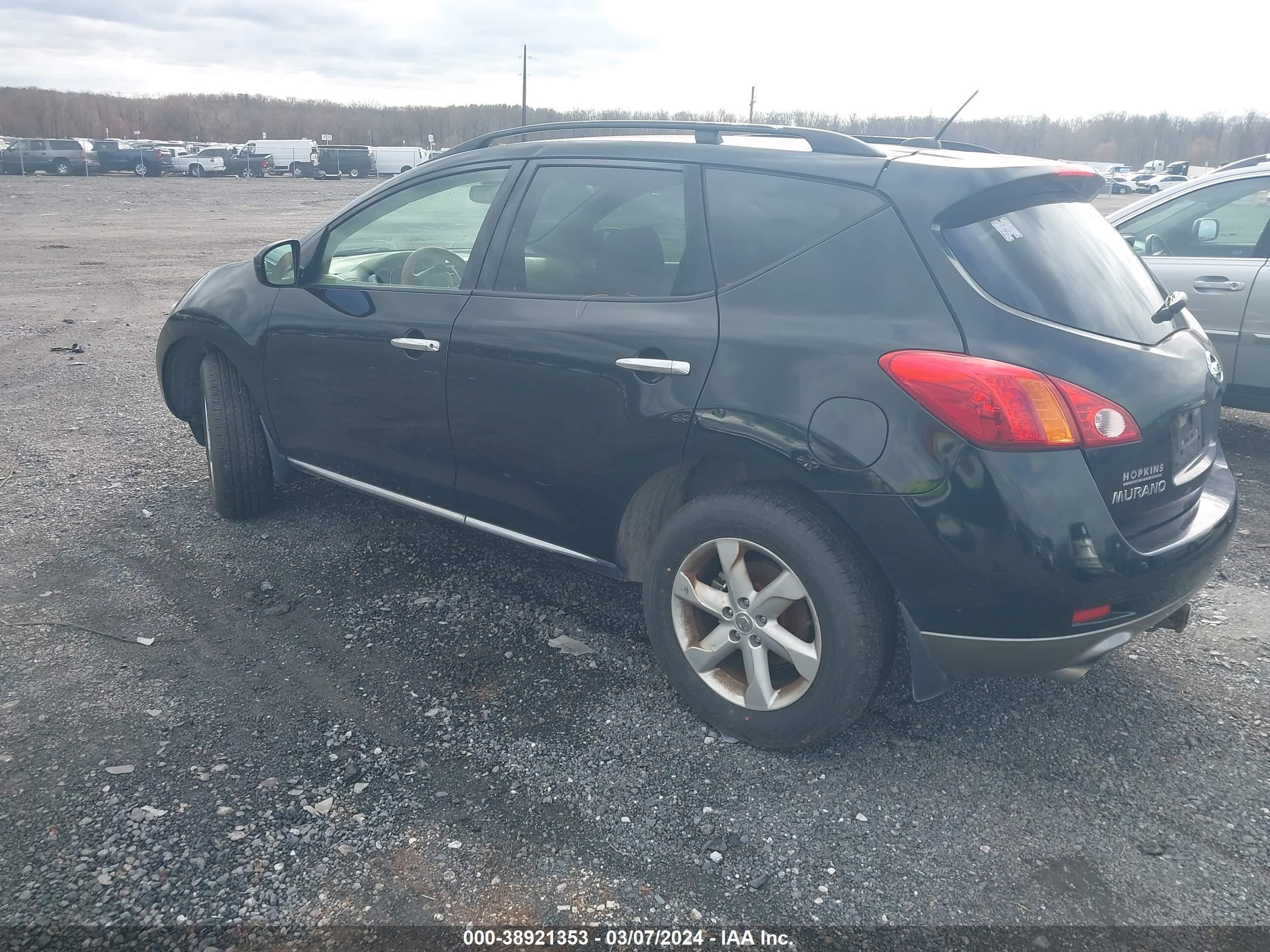 Photo 2 VIN: JN8AZ18WX9W155971 - NISSAN MURANO 