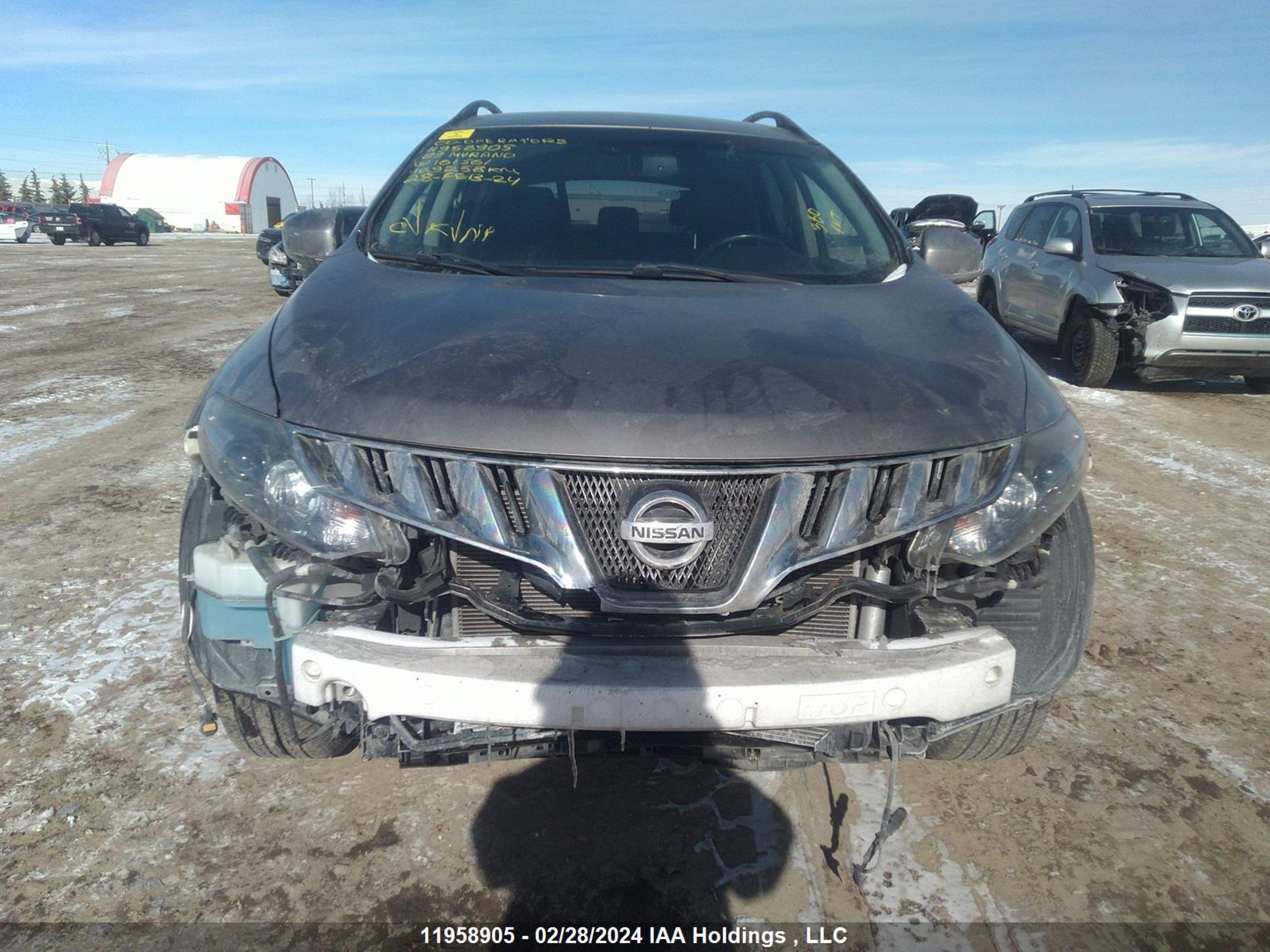 Photo 11 VIN: JN8AZ18WX9W161561 - NISSAN MURANO 