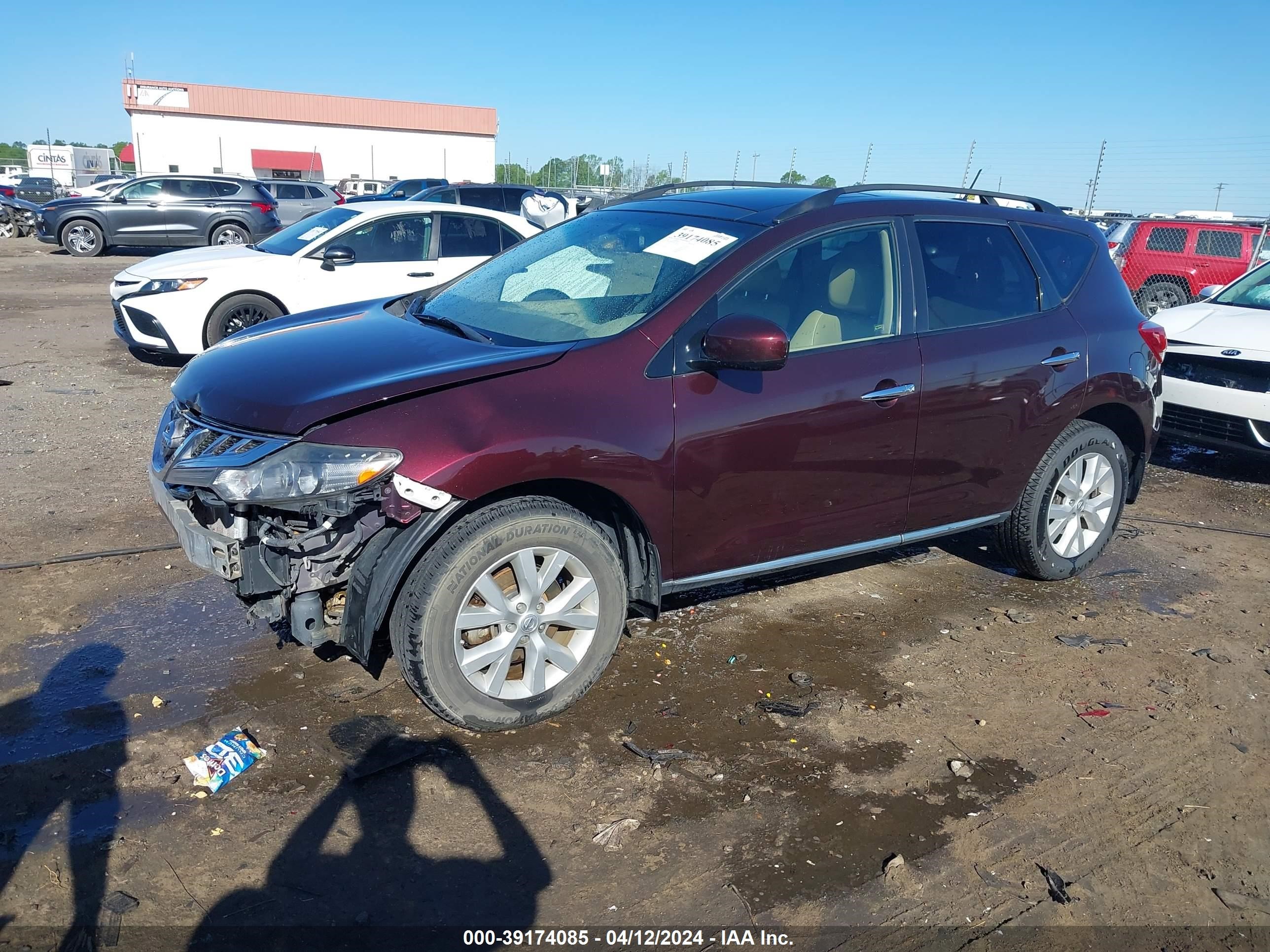 Photo 1 VIN: JN8AZ1MU0EW422291 - NISSAN MURANO 