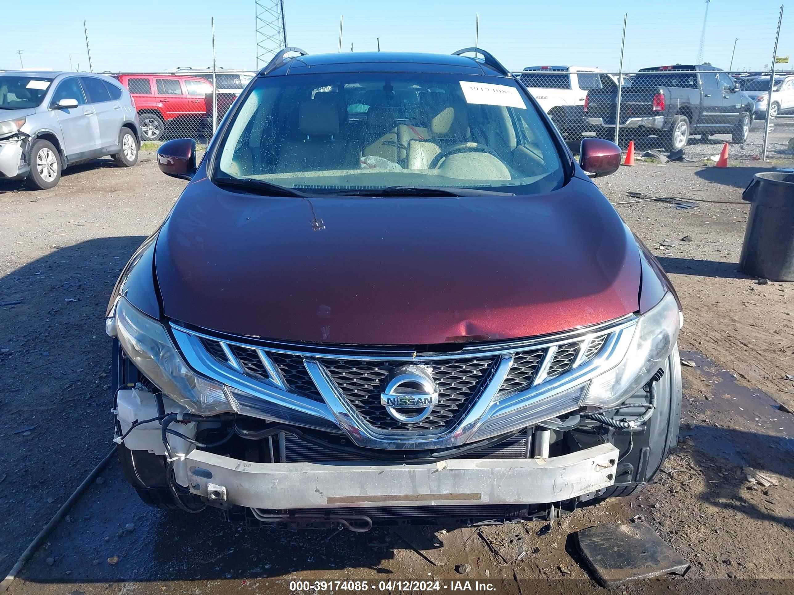 Photo 11 VIN: JN8AZ1MU0EW422291 - NISSAN MURANO 