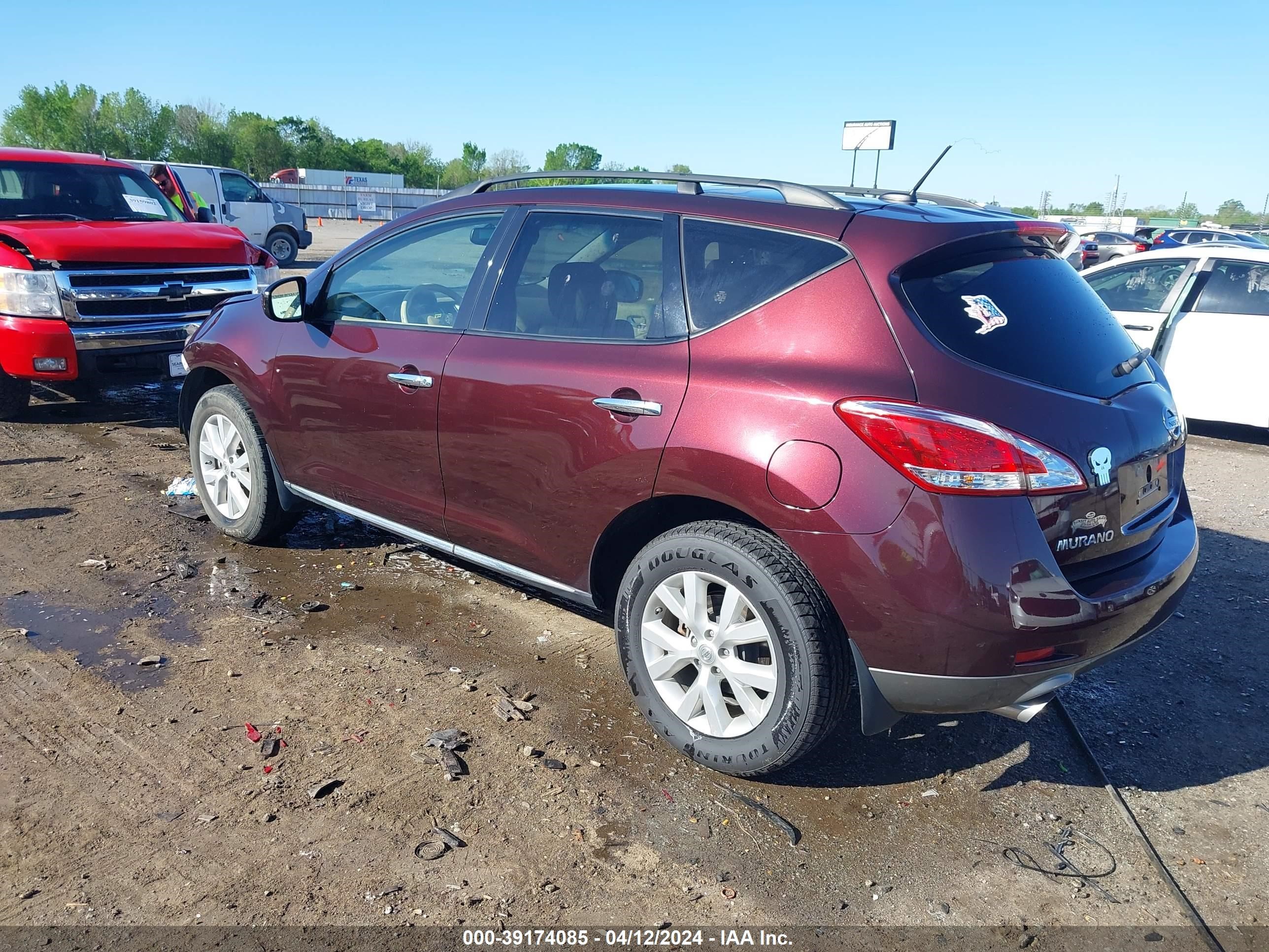 Photo 2 VIN: JN8AZ1MU0EW422291 - NISSAN MURANO 