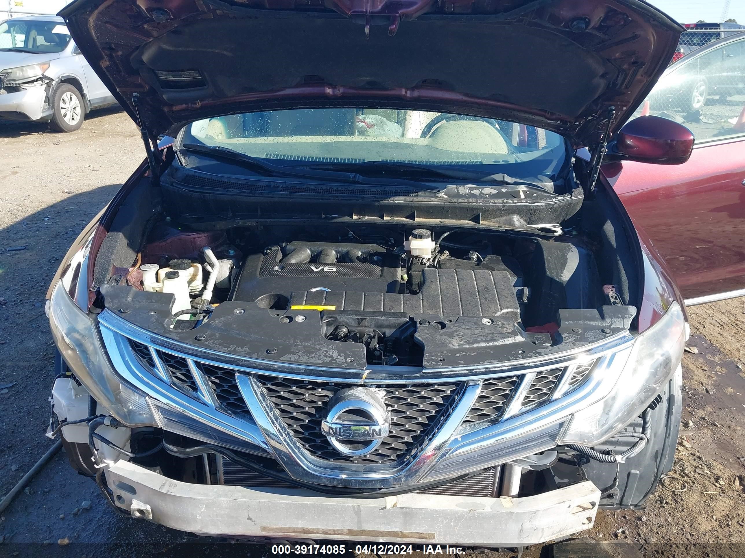 Photo 9 VIN: JN8AZ1MU0EW422291 - NISSAN MURANO 