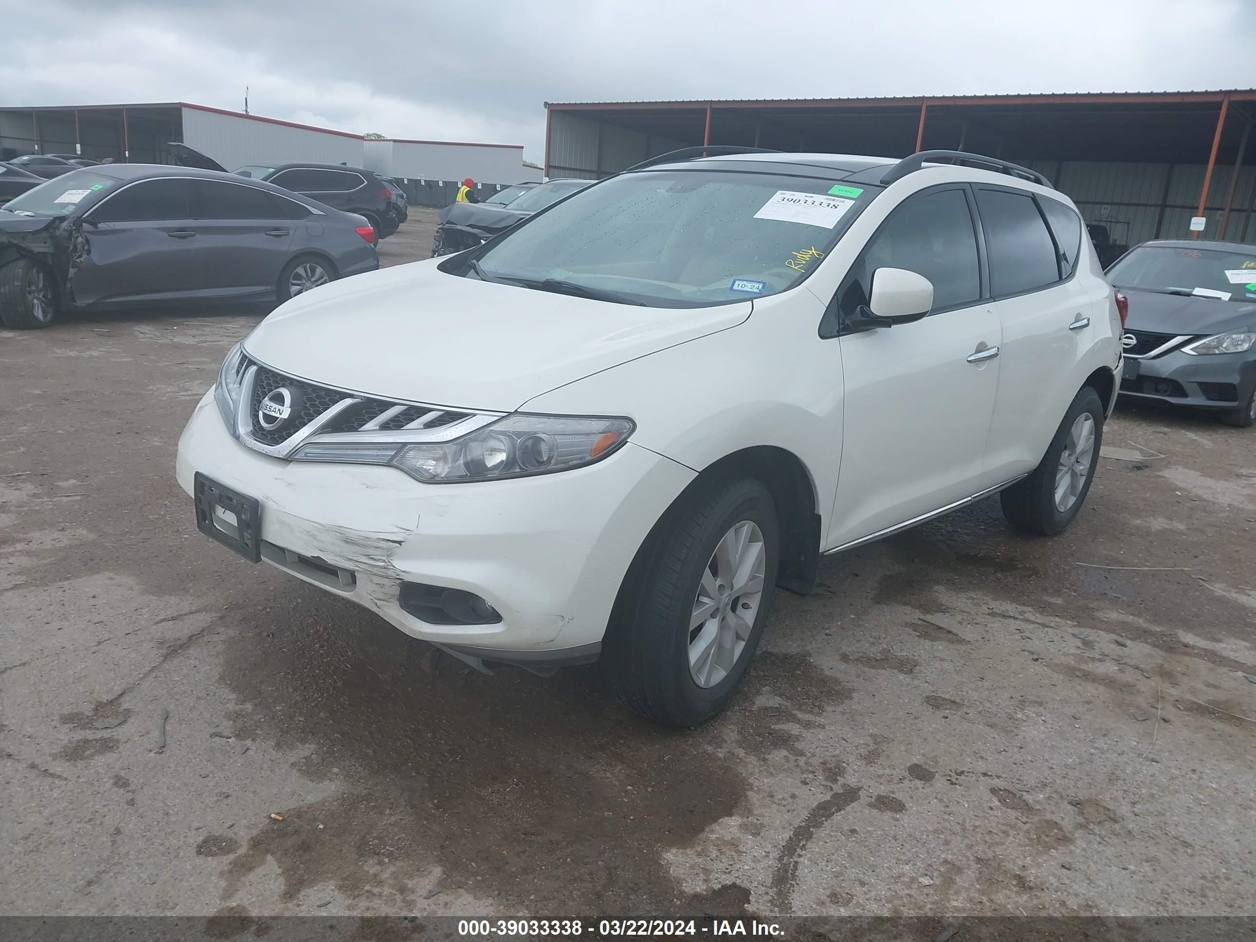 Photo 1 VIN: JN8AZ1MU2CW112639 - NISSAN MURANO 