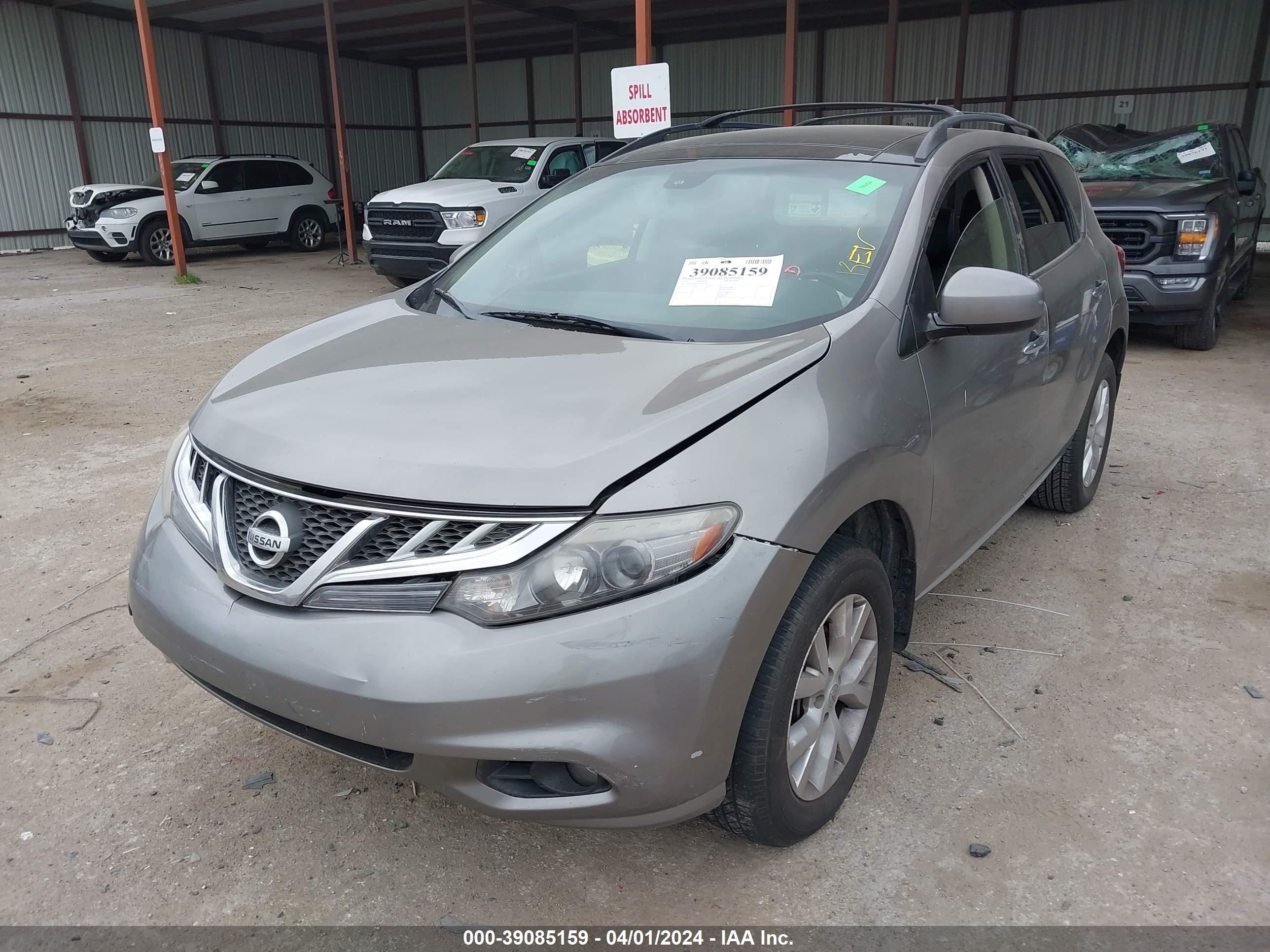 Photo 1 VIN: JN8AZ1MU2CW116187 - NISSAN MURANO 