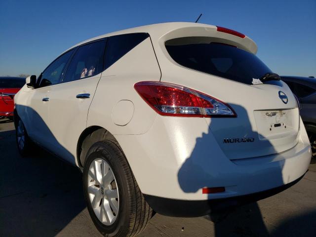 Photo 2 VIN: JN8AZ1MU3EW402181 - NISSAN MURANO S 